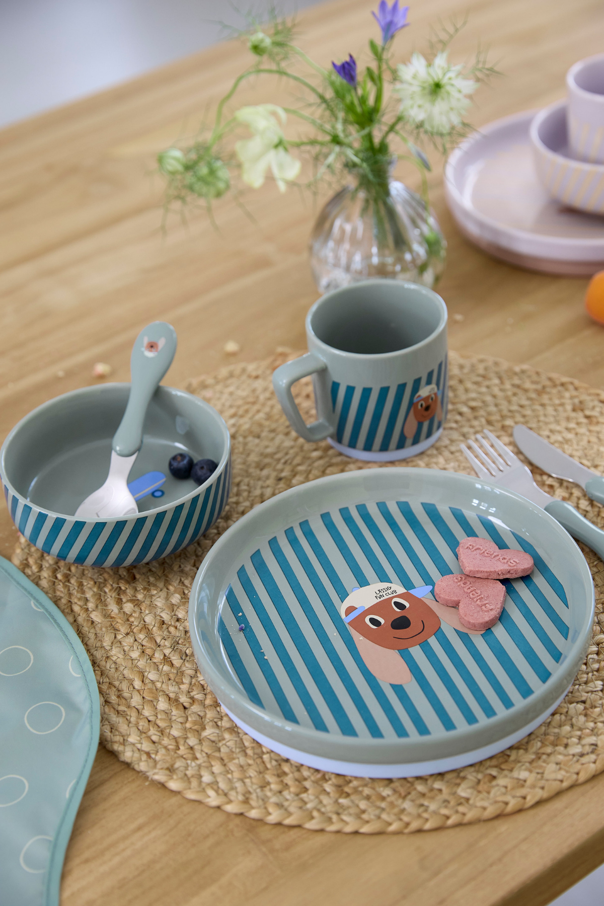 Porzellan Geschirrset "Tiny Team" | Dog