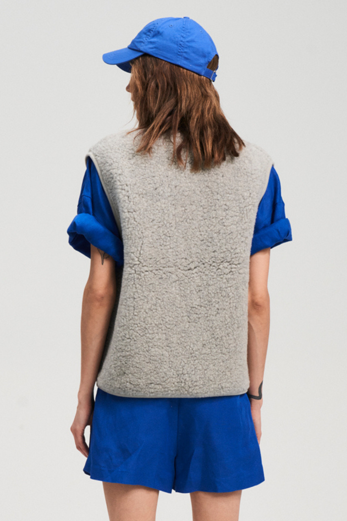 Weste "POS" mit Reißverschluss | 100% Wolle