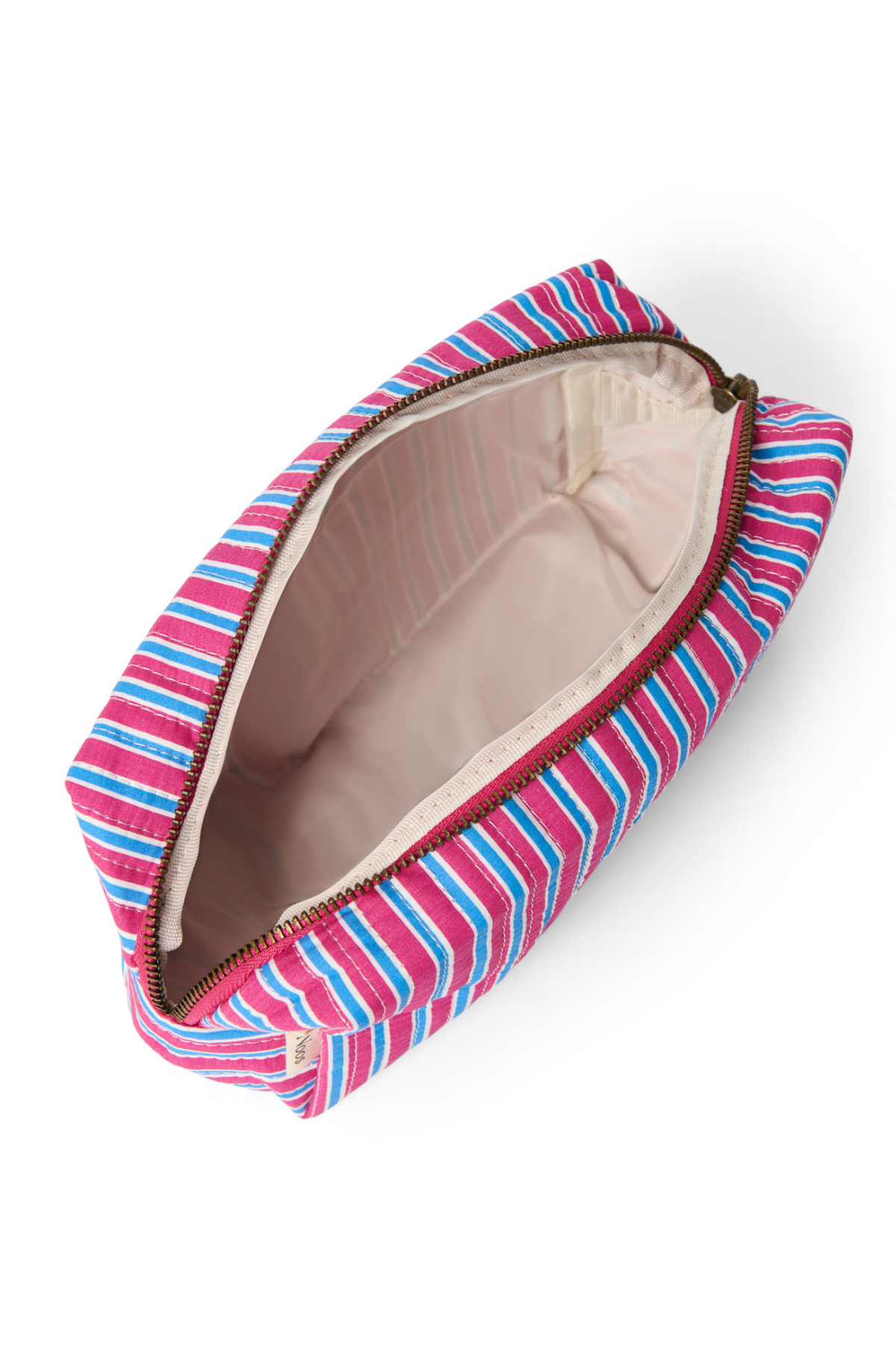 Kulturtasche | Raspberry Poplin Striped