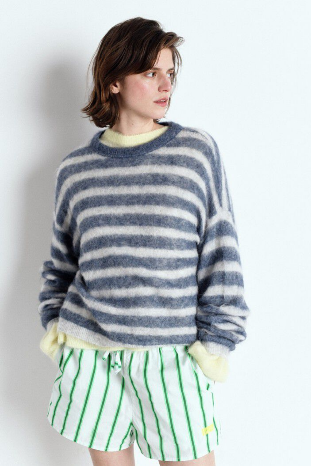 Pullover "Nenybay" für Damen | POLAIRE CHINE RAYE TORNADE CHINE