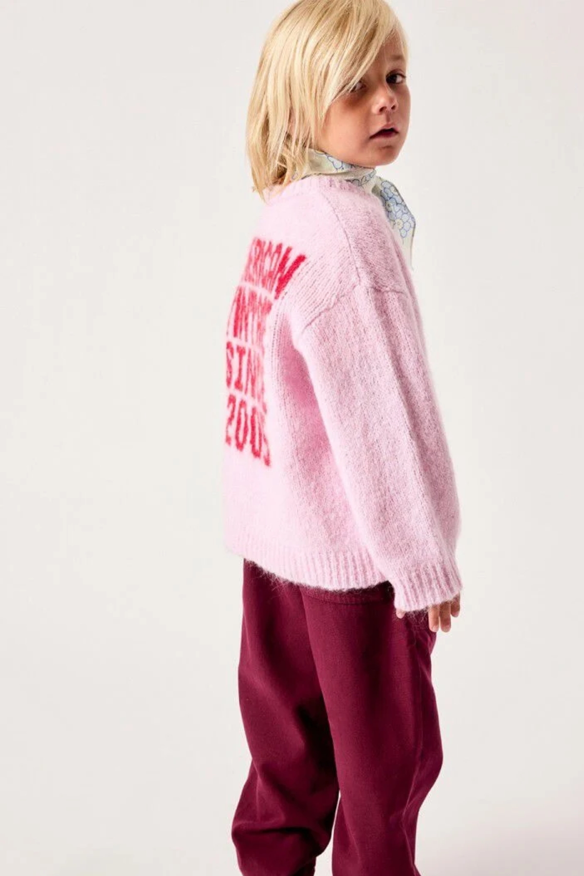 Pullover „Purcity“ aus Alpaka-Mix für Kids | GUIMAUVE CHINE