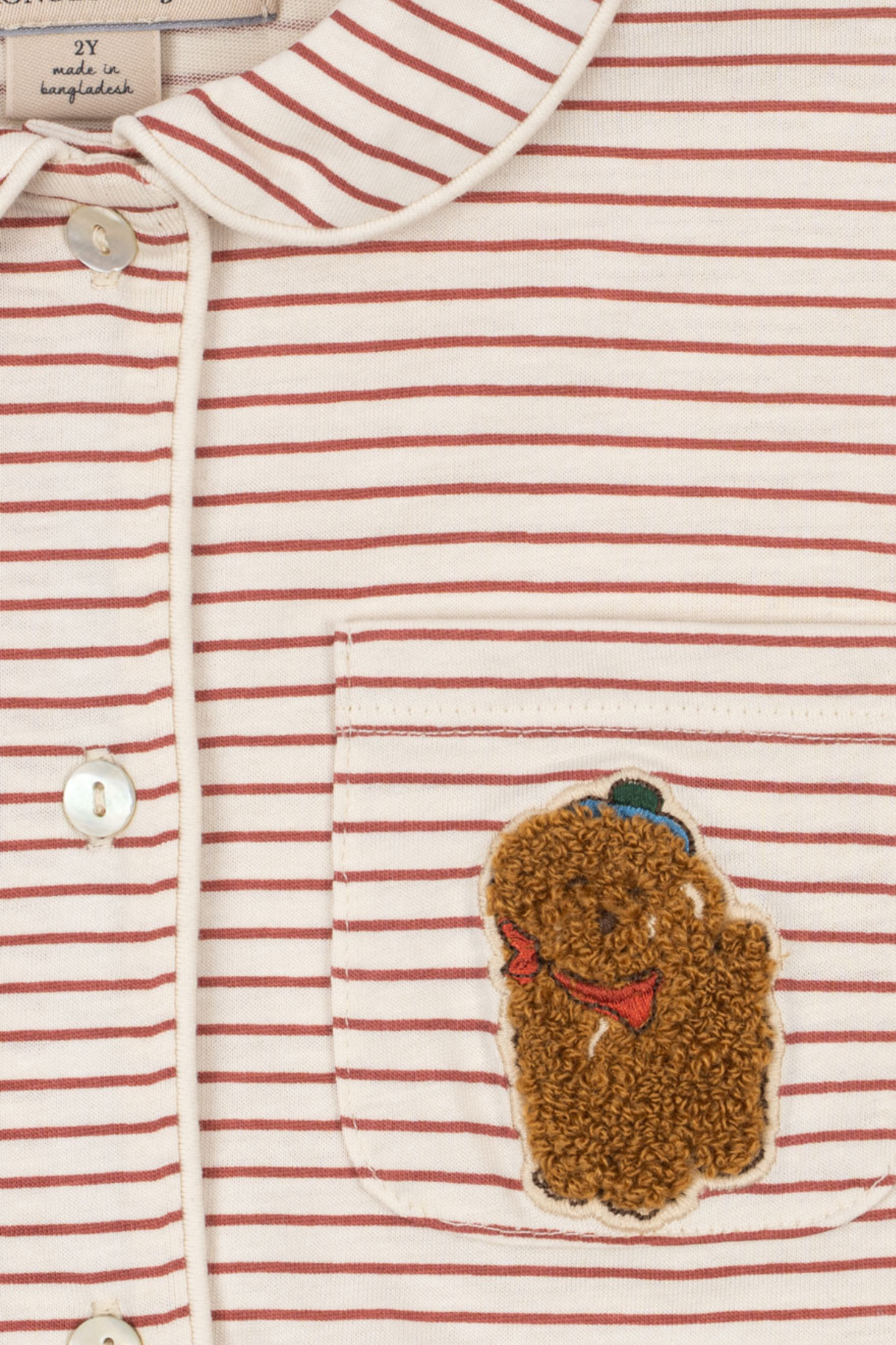 Pyjama Set "Pio" aus 100% Bio-Baumwolle | STRIPE CLAYIE