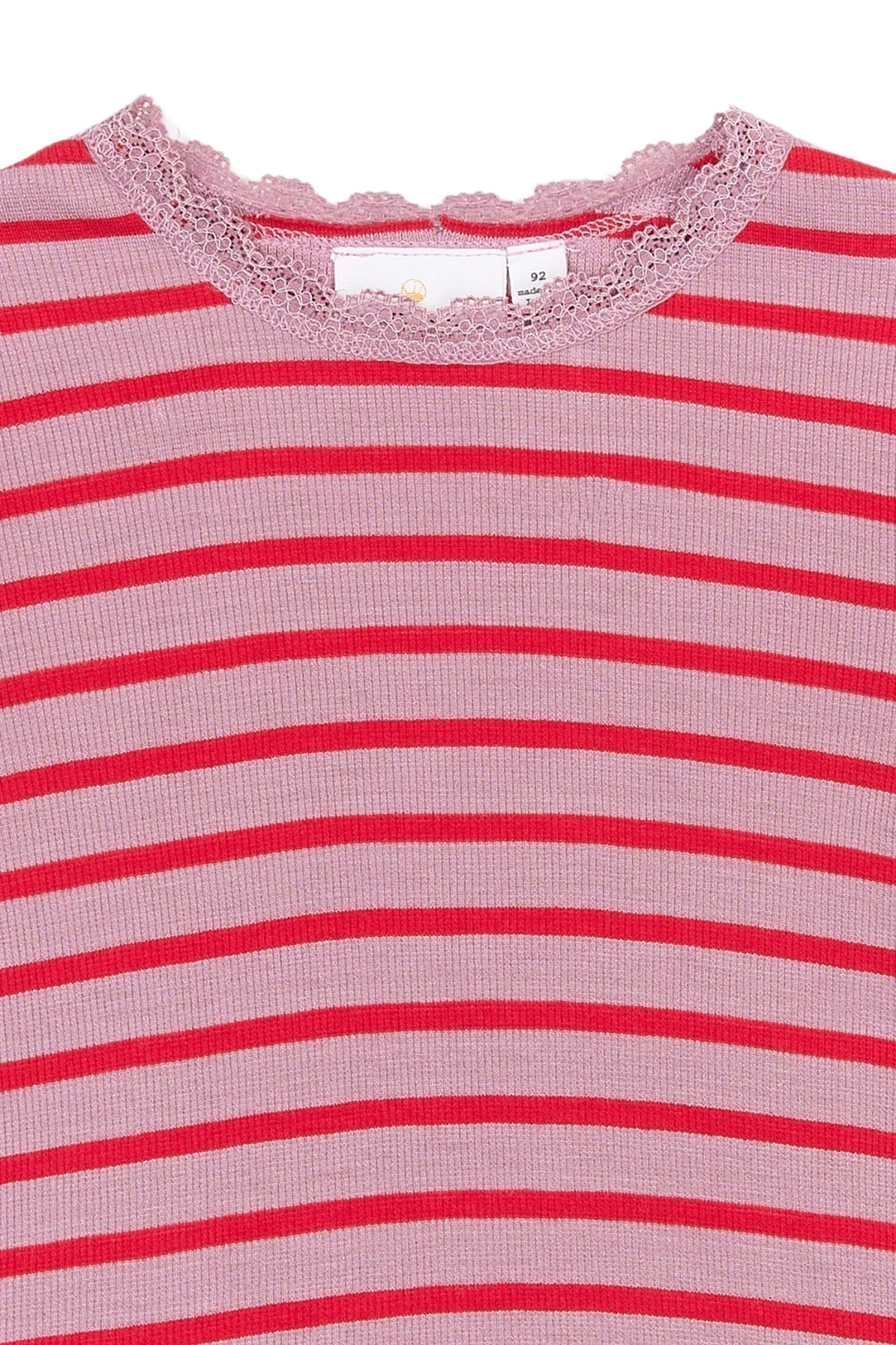 Langarmshirt "Rie" |  Mauve Shadows Striped