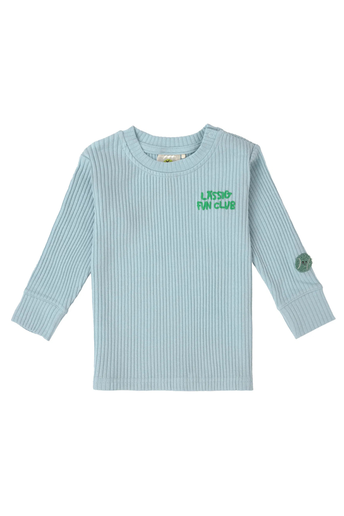 Ripped Longsleeve "V-Master" | Pale Blue