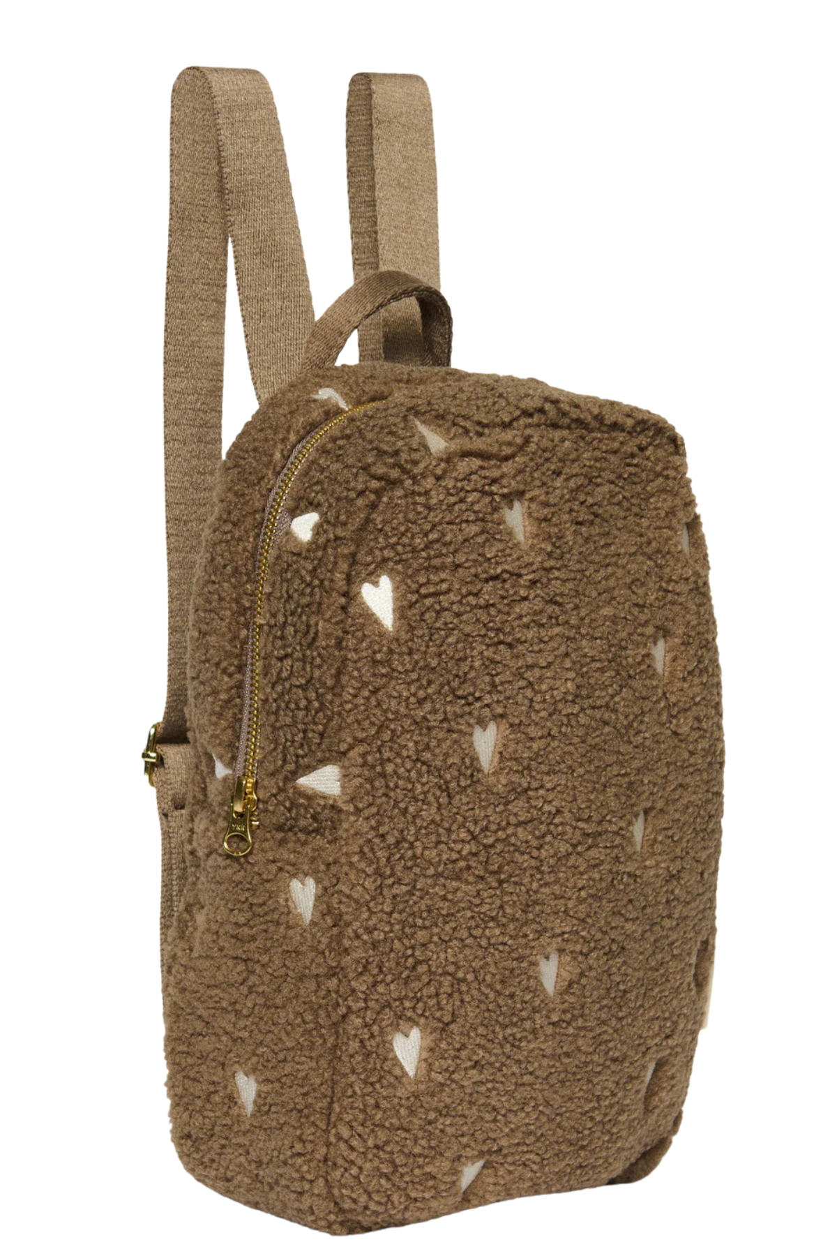 Kinderrucksack | Mini Brown Teddy Hearts