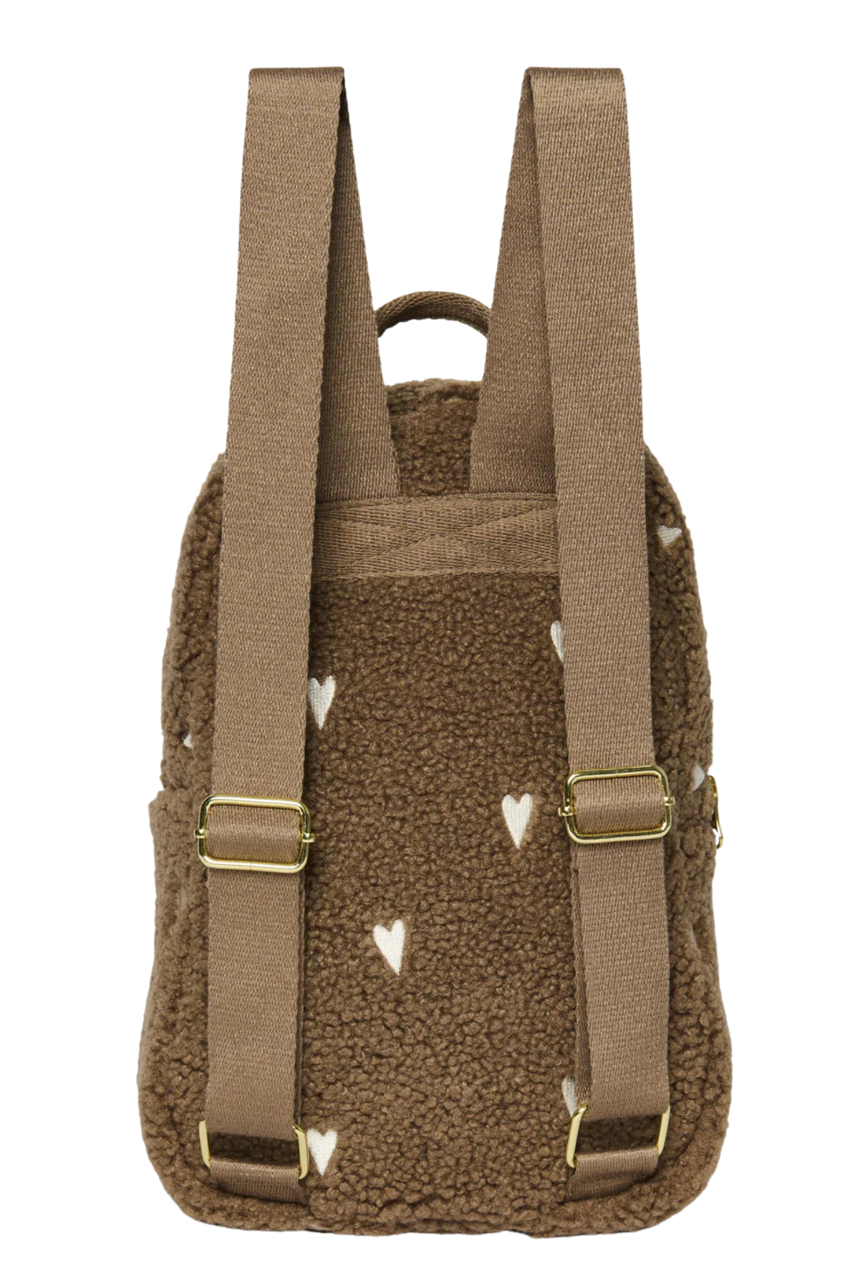 Kinderrucksack | Mini Brown Teddy Hearts