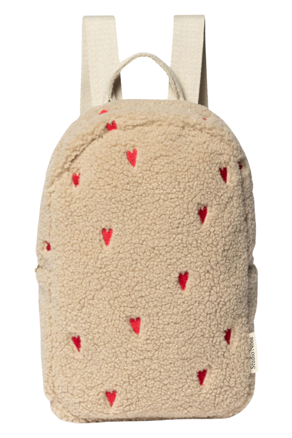 Kinderrucksack | Mini Ecru Teddy Hearts