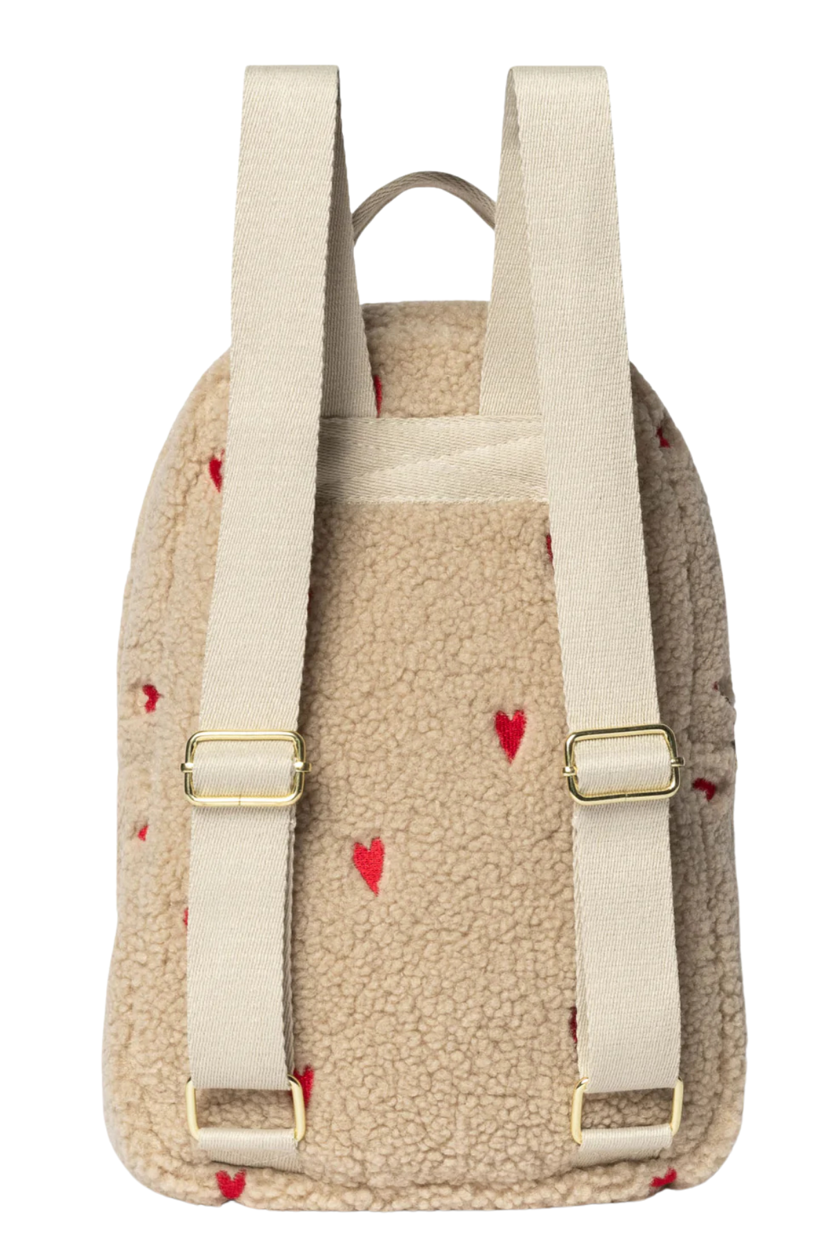 Kinderrucksack | Mini Ecru Teddy Hearts