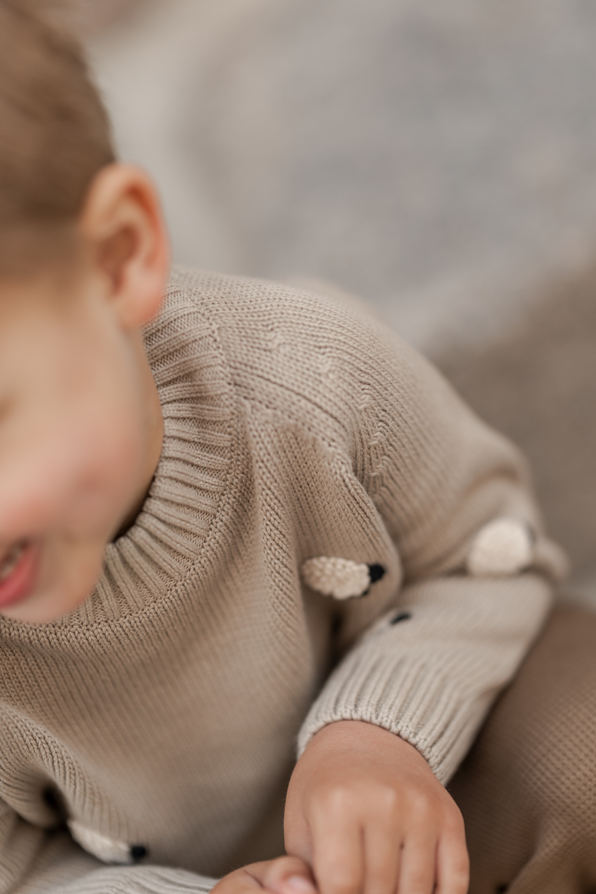 Pullover "Lars" mit Stickerei