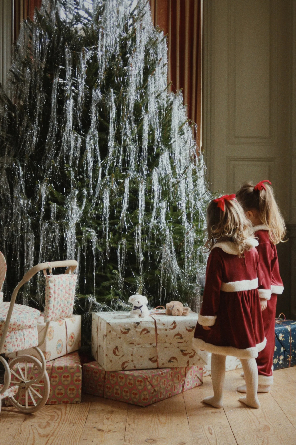 2er-Set Schleifen Haarspangen | Barbados Cherry