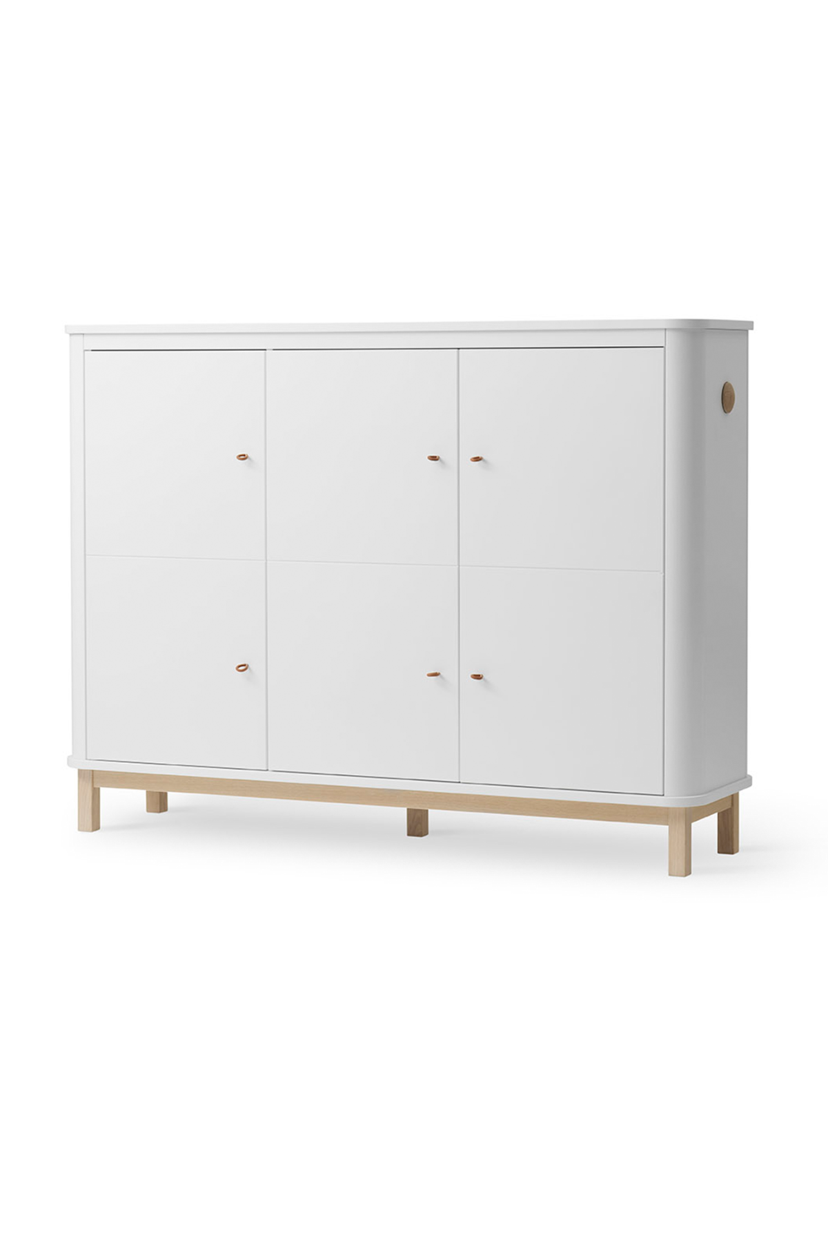 Multi-Schrank "Wood" 3-türig | verschiedene Farben