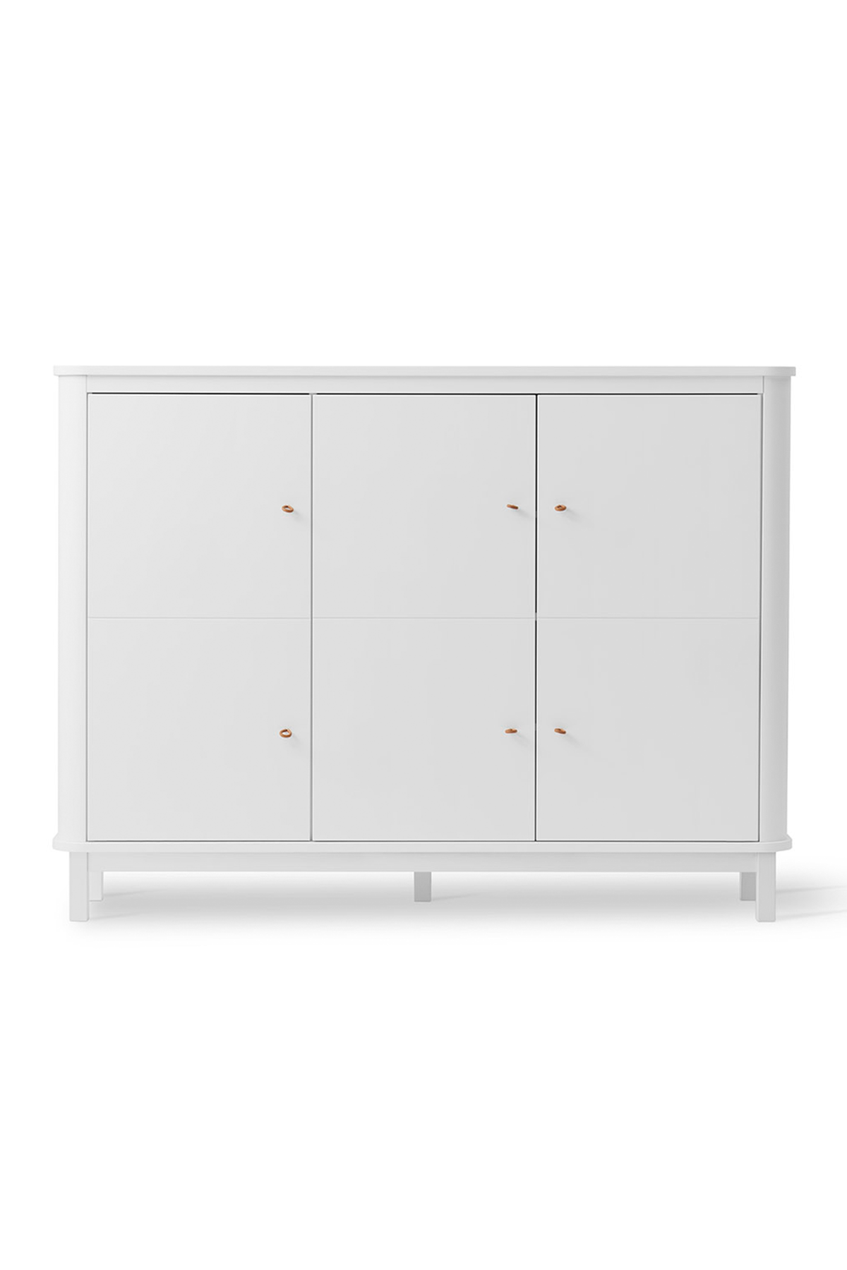 Multi-Schrank "Wood" 3-türig | verschiedene Farben