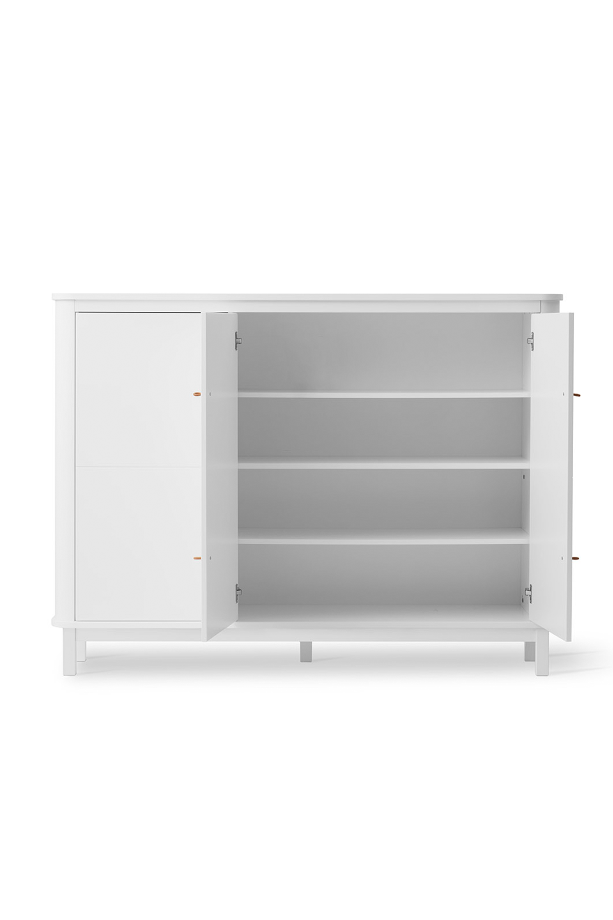 Multi-Schrank "Wood" 3-türig | verschiedene Farben