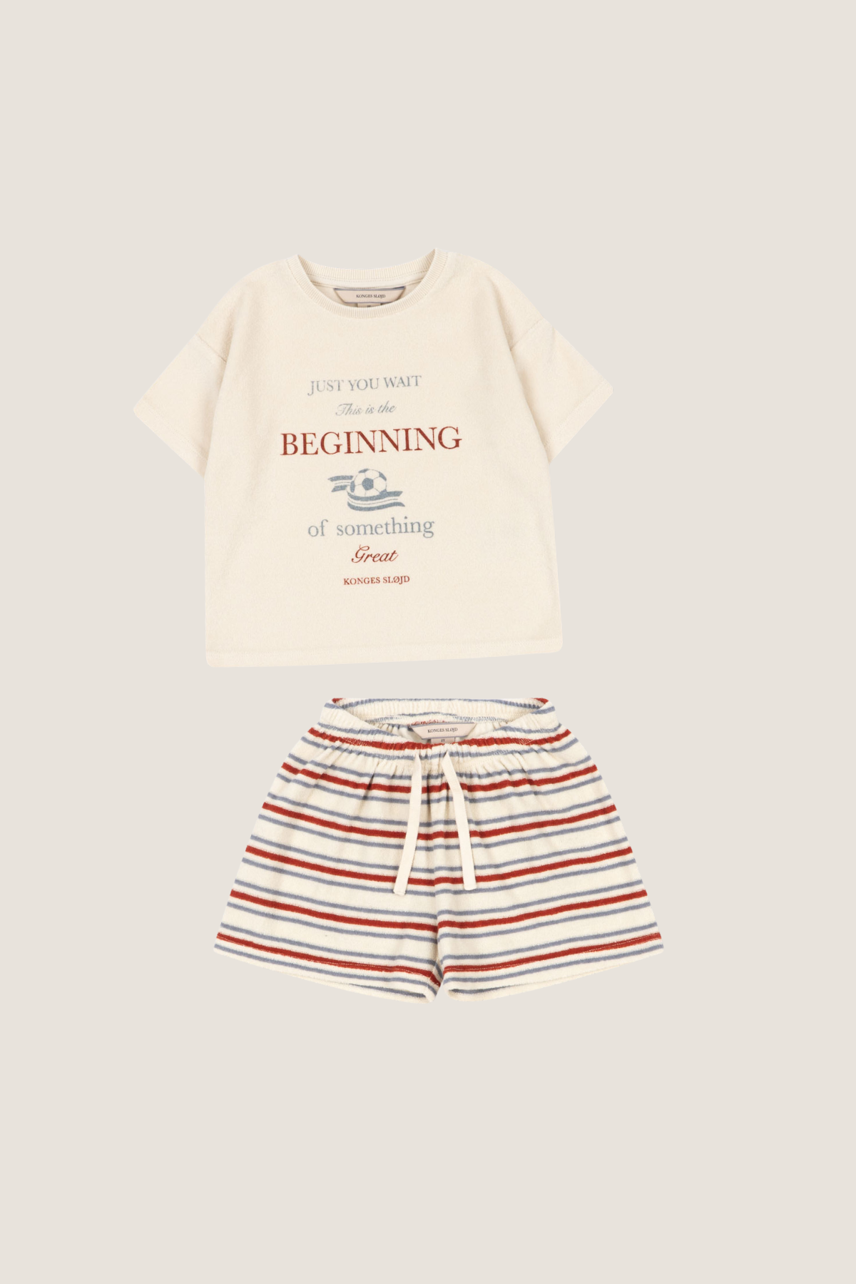 "Itty" Summer Stripes Set für Kinder