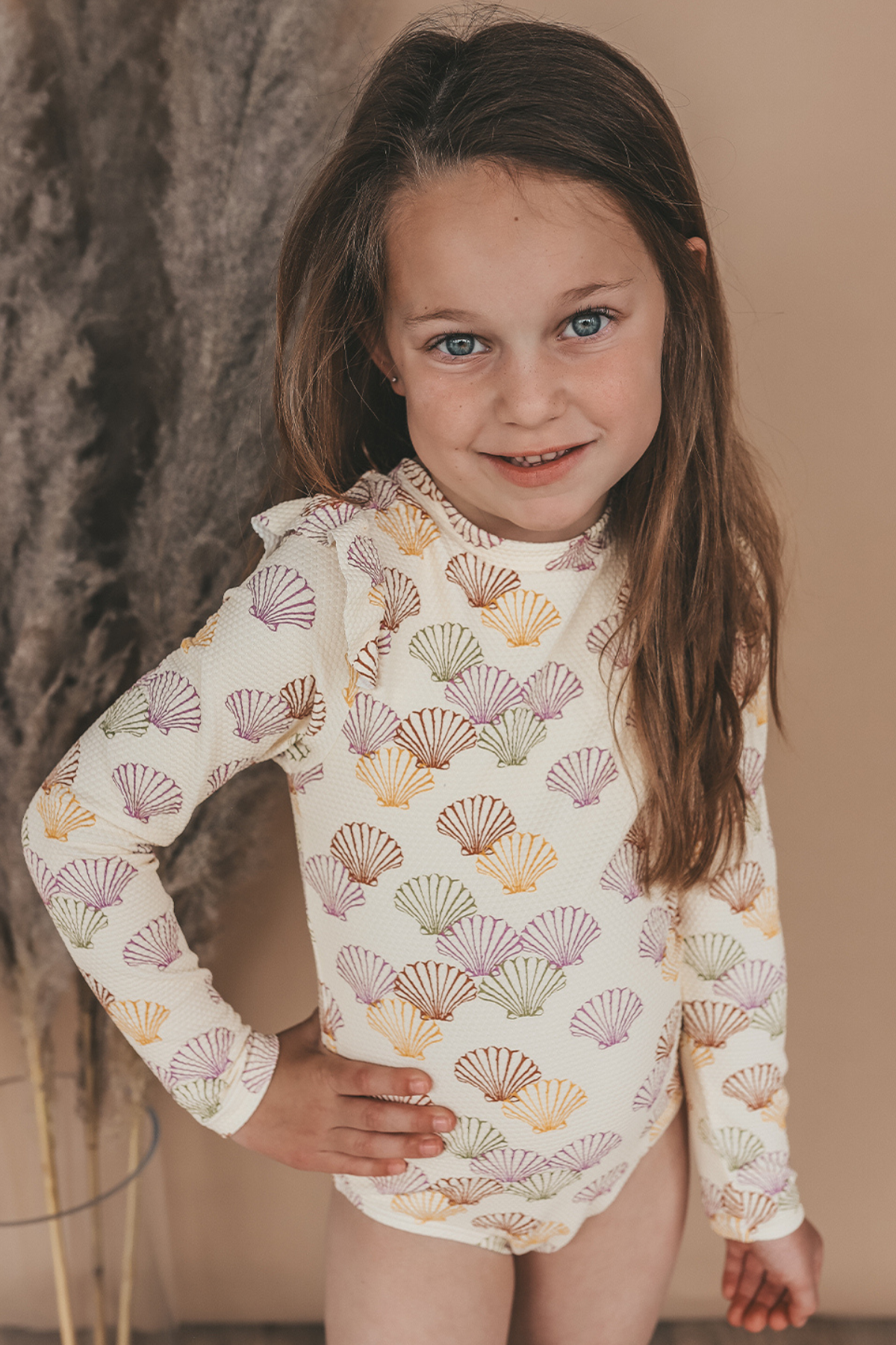 Badeanzug "Shells" UPF 50+ | Multicolor