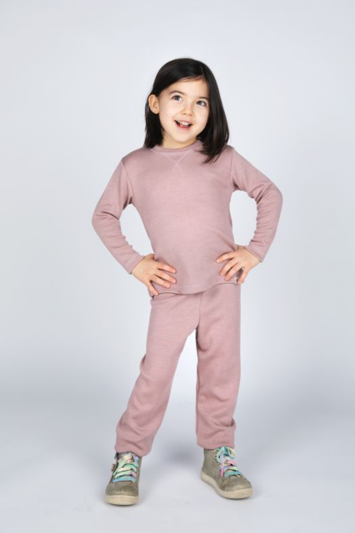 Kinder Sweatshirt aus Merinowolle & Seide | verschiedene Farben