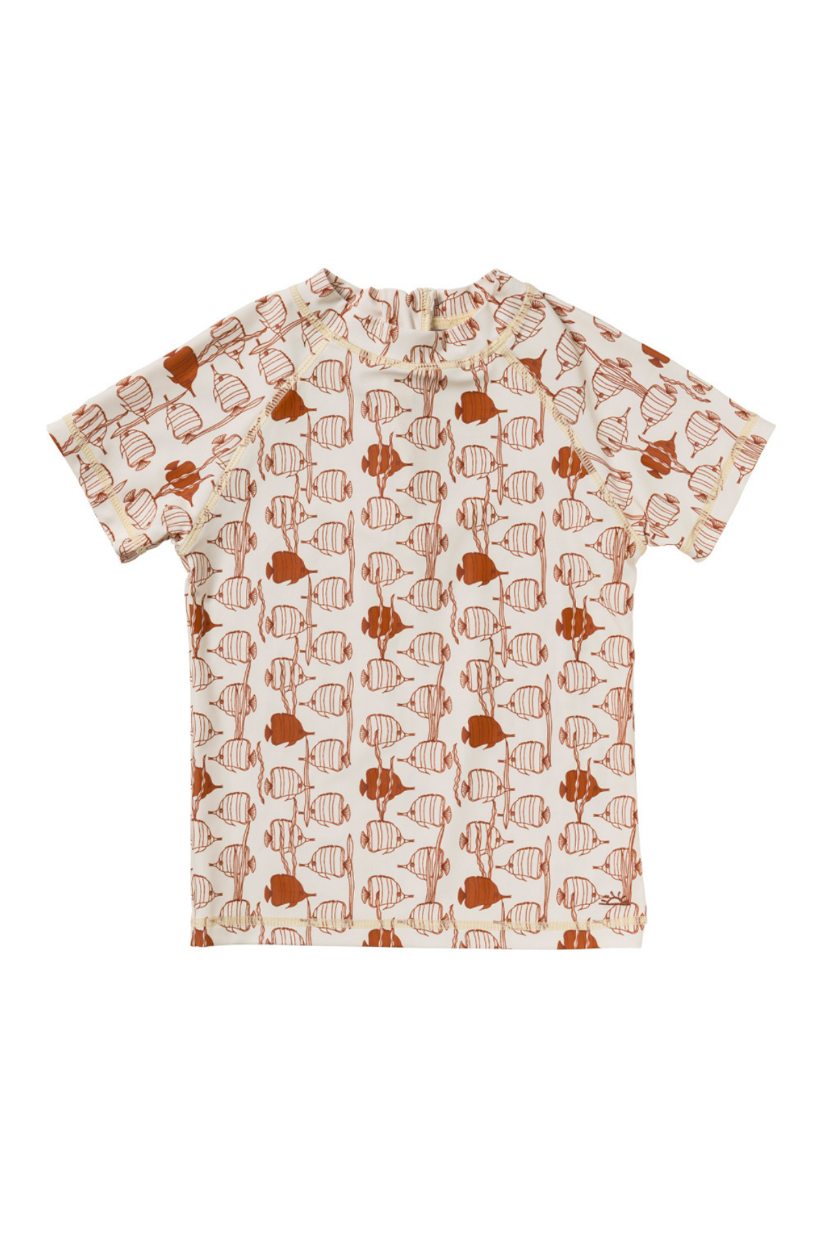 Schwimmshirt "Fishy" UPF50+ | White Swan