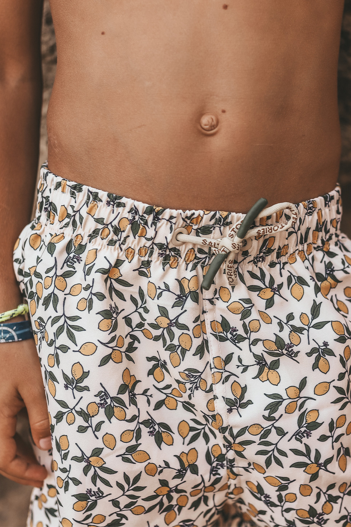 Swim Shorts "Lemons" | Shortbread
