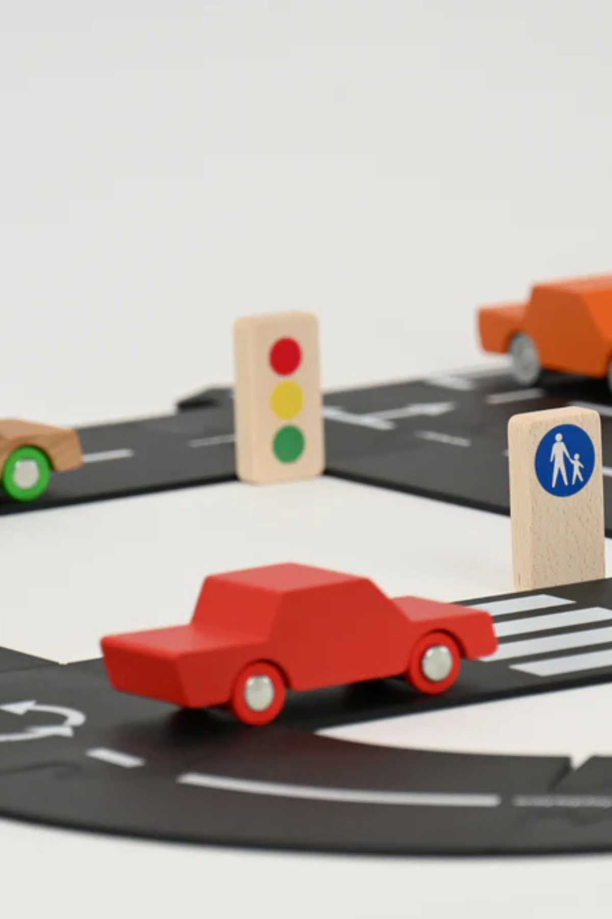 Spielzeugstraße "Roadblocks" | Verkehrsschilder