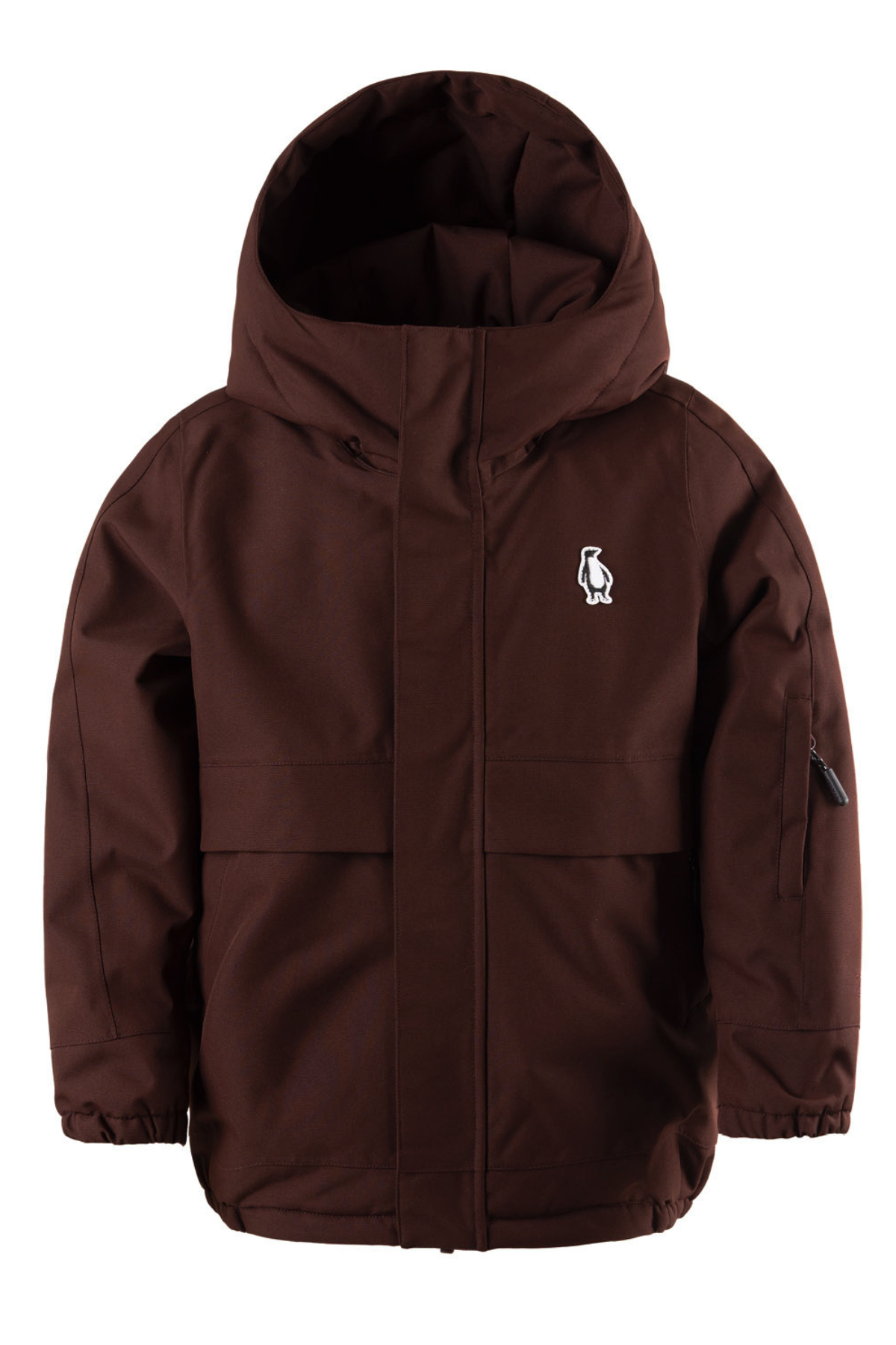 Wasserdichte Winterjacke "Smooth Lion" | Chocolate Fondant