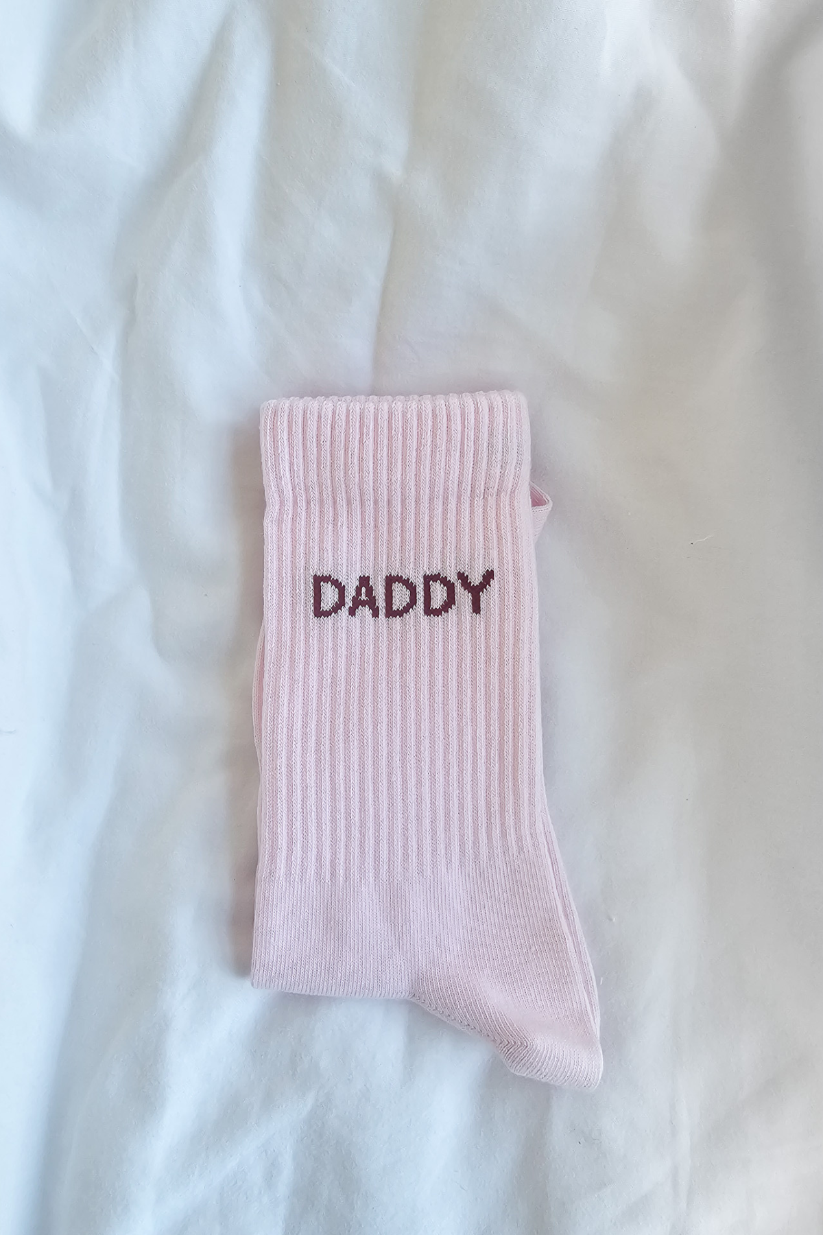 Socken "Daddy" | Rosa
