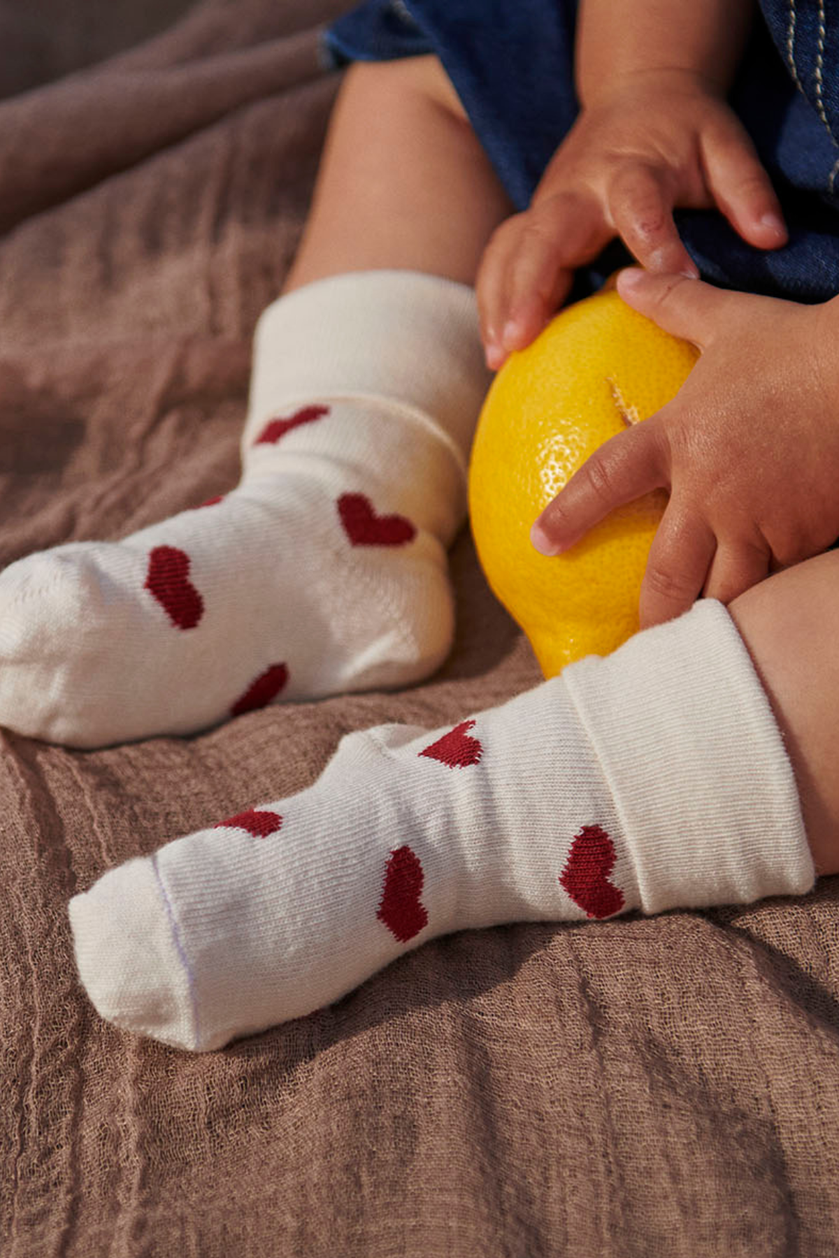 Socken "Alvilda" | Cream