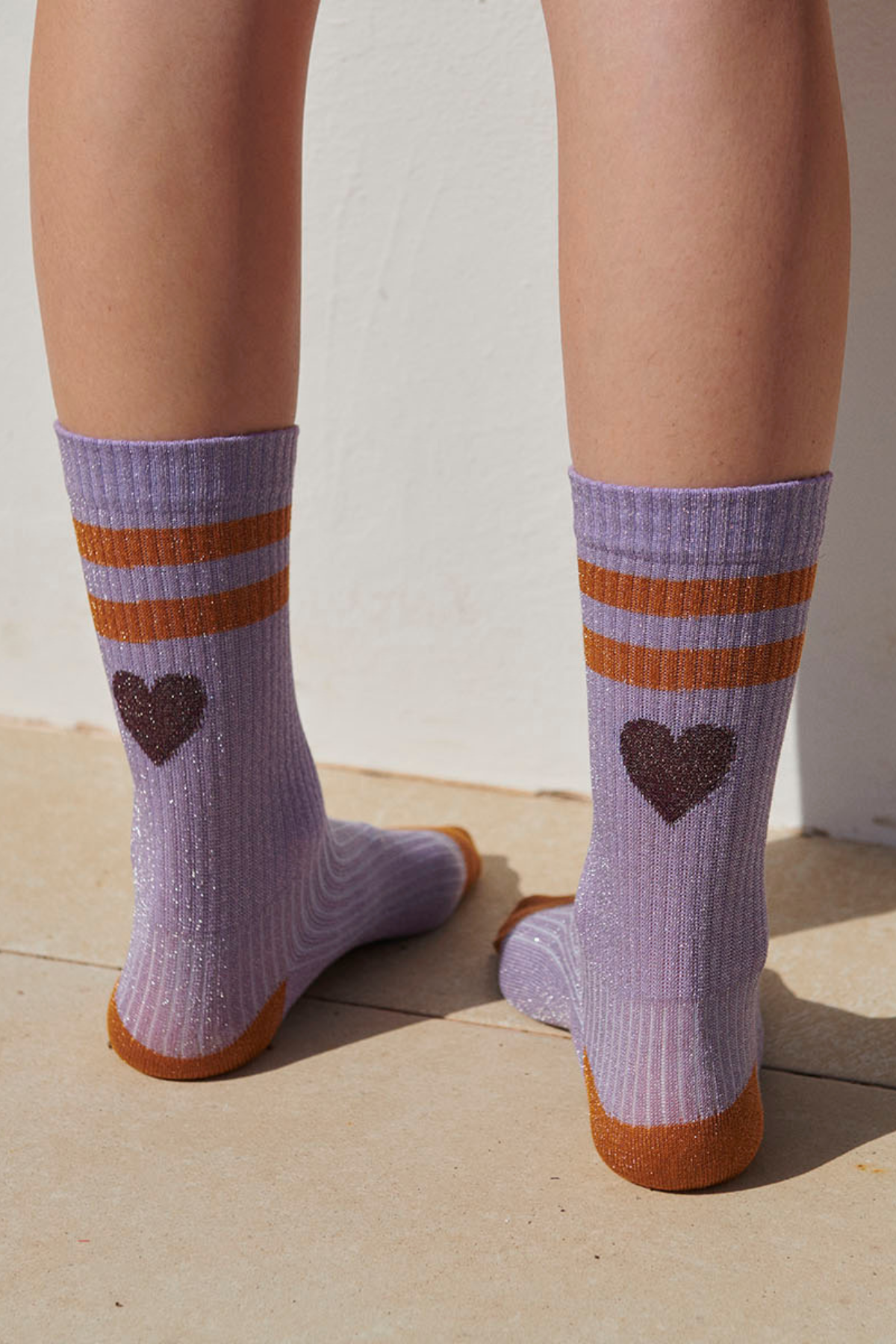 Glitzersocken "Elga" Adult | verschiedene Farben