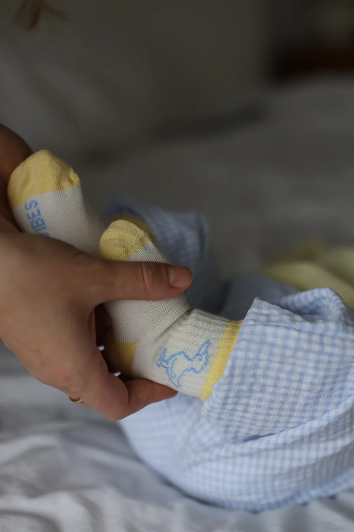 Socken "Little Ducky" | Blue