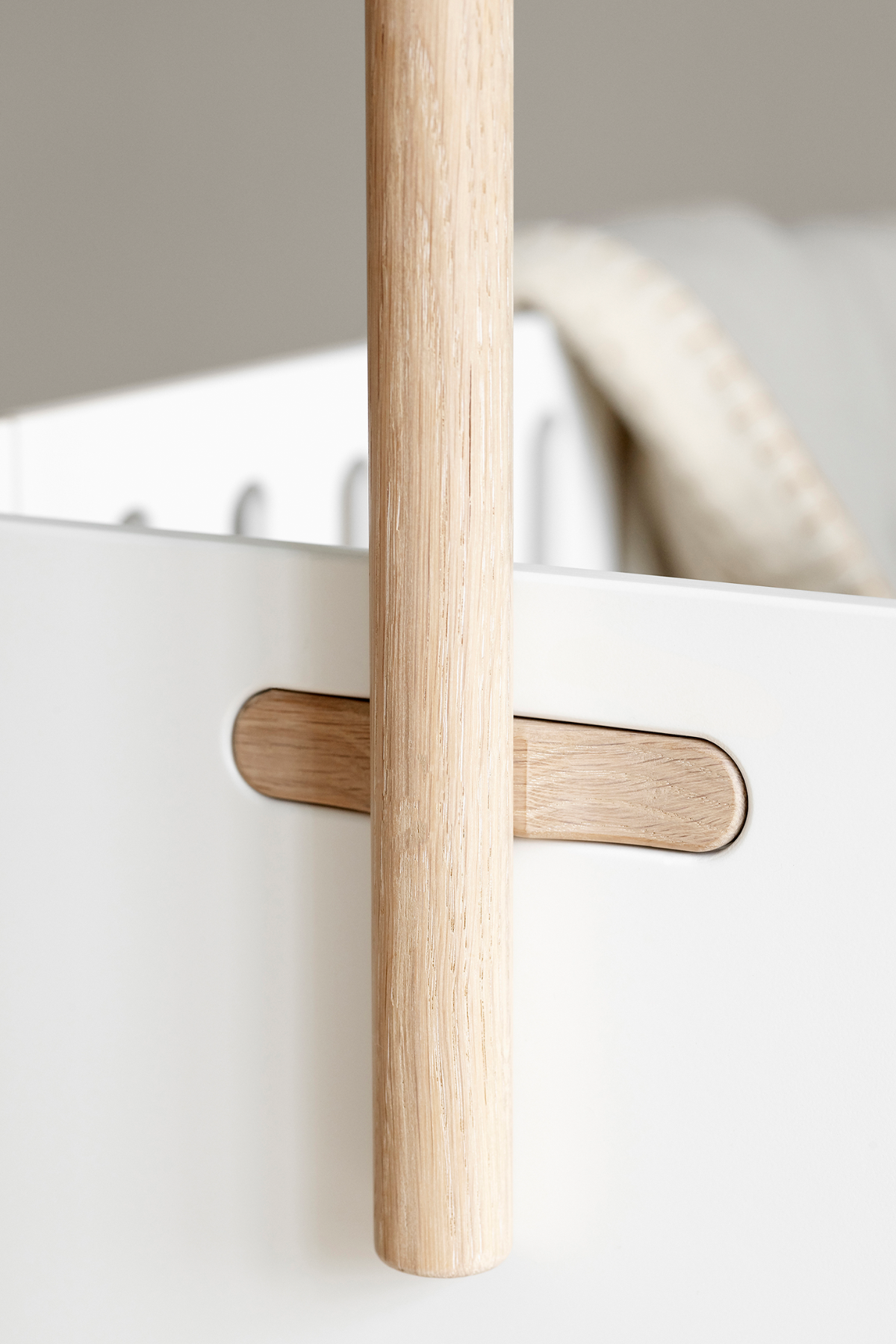 Himmelstange für Beistellbett "Wood" | Eiche