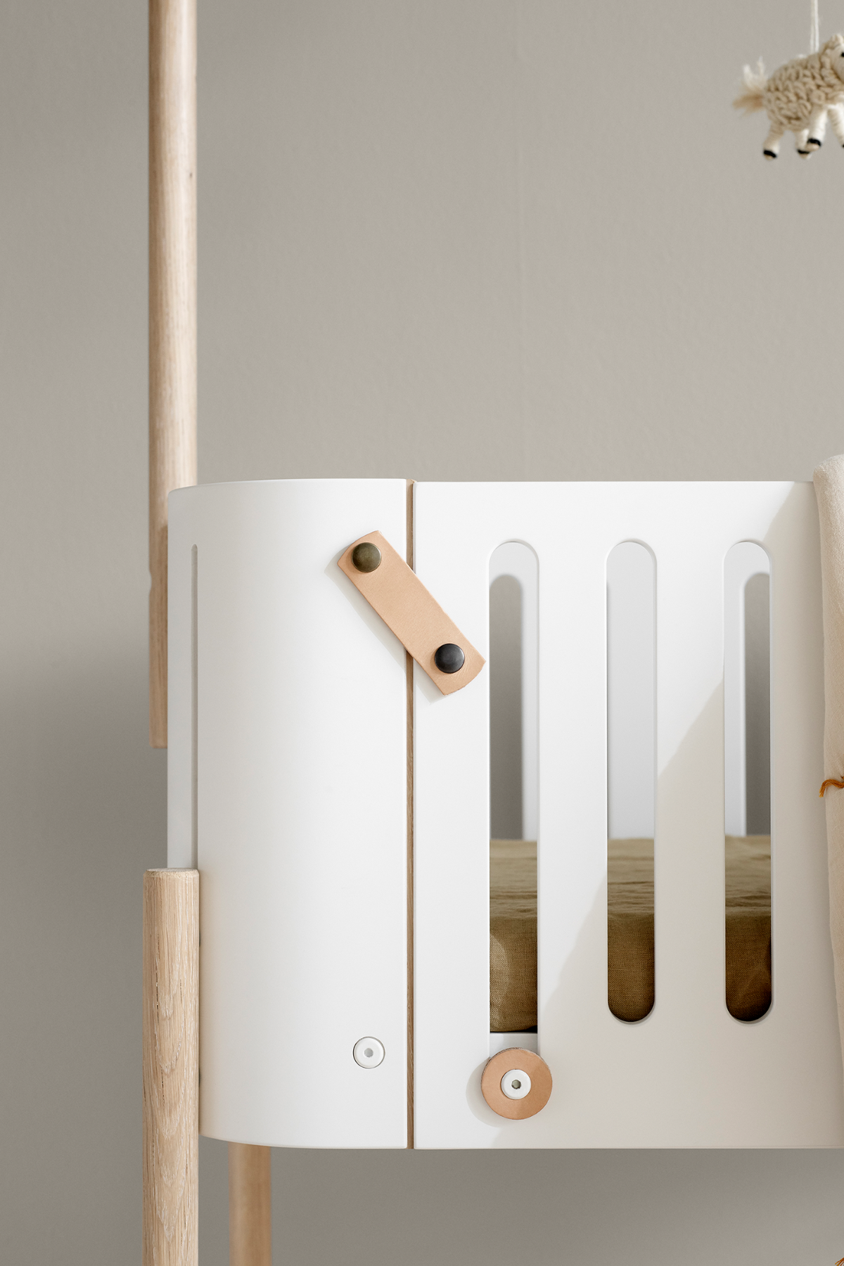 Himmelstange für Beistellbett "Wood" | Eiche