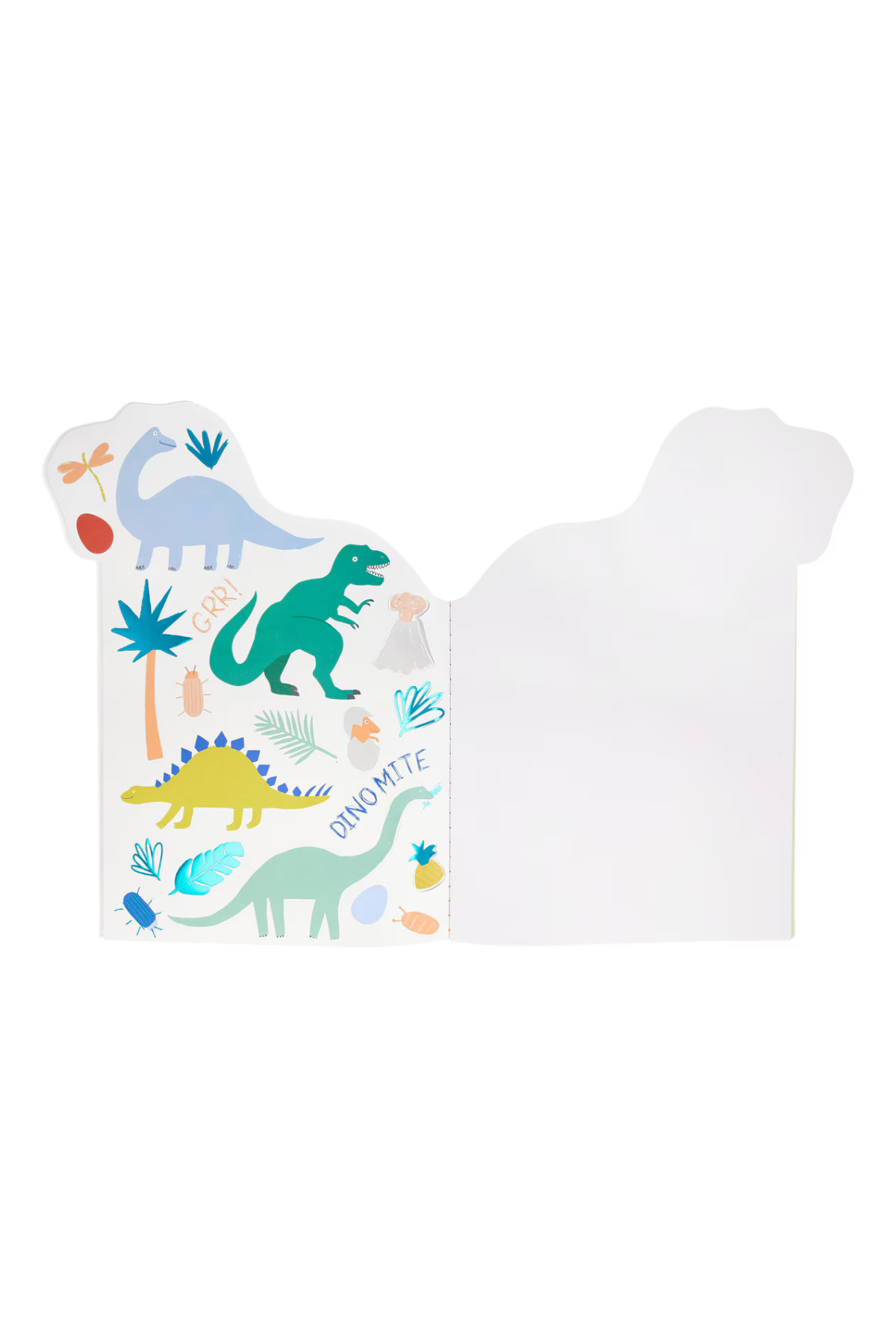 Malbuch mit Sticker "Dinosaur"