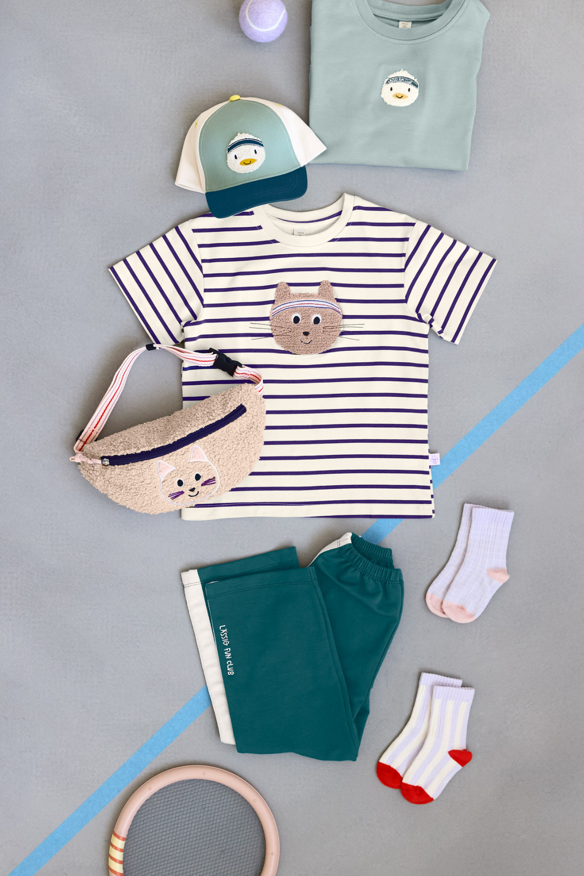 T-Shirt "Striped" | Cat