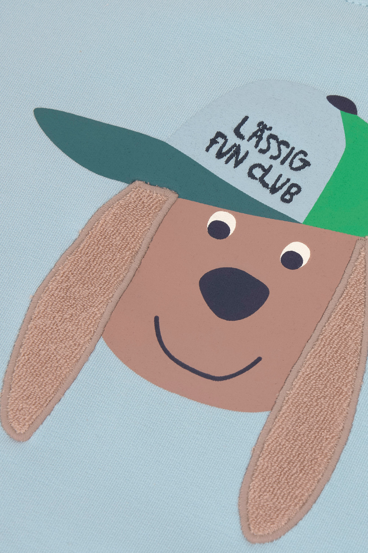 Sweater "Dog" | Pale Blue