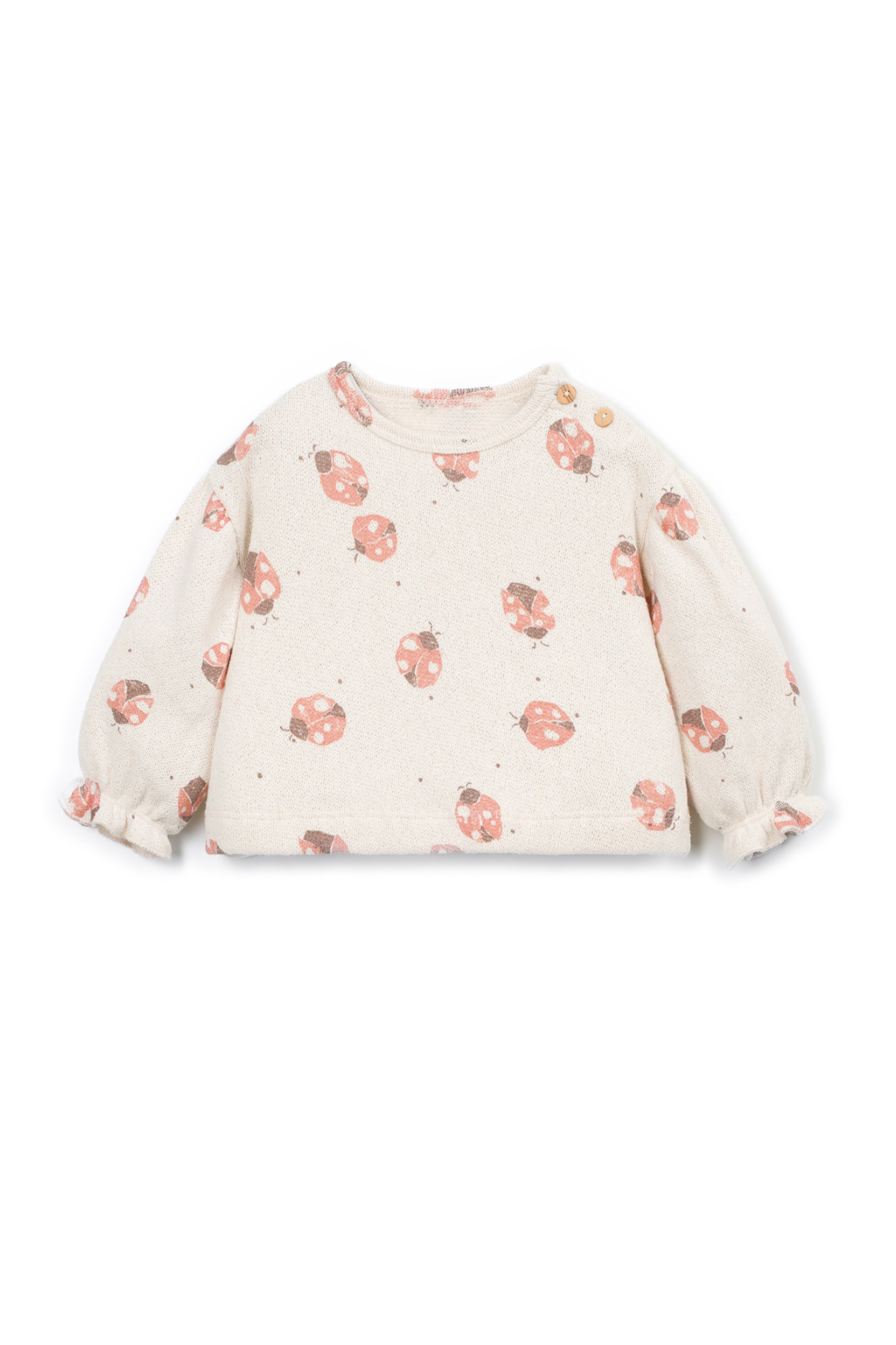Sweatshirt mit Marienkäfer-Print | SKETCHES