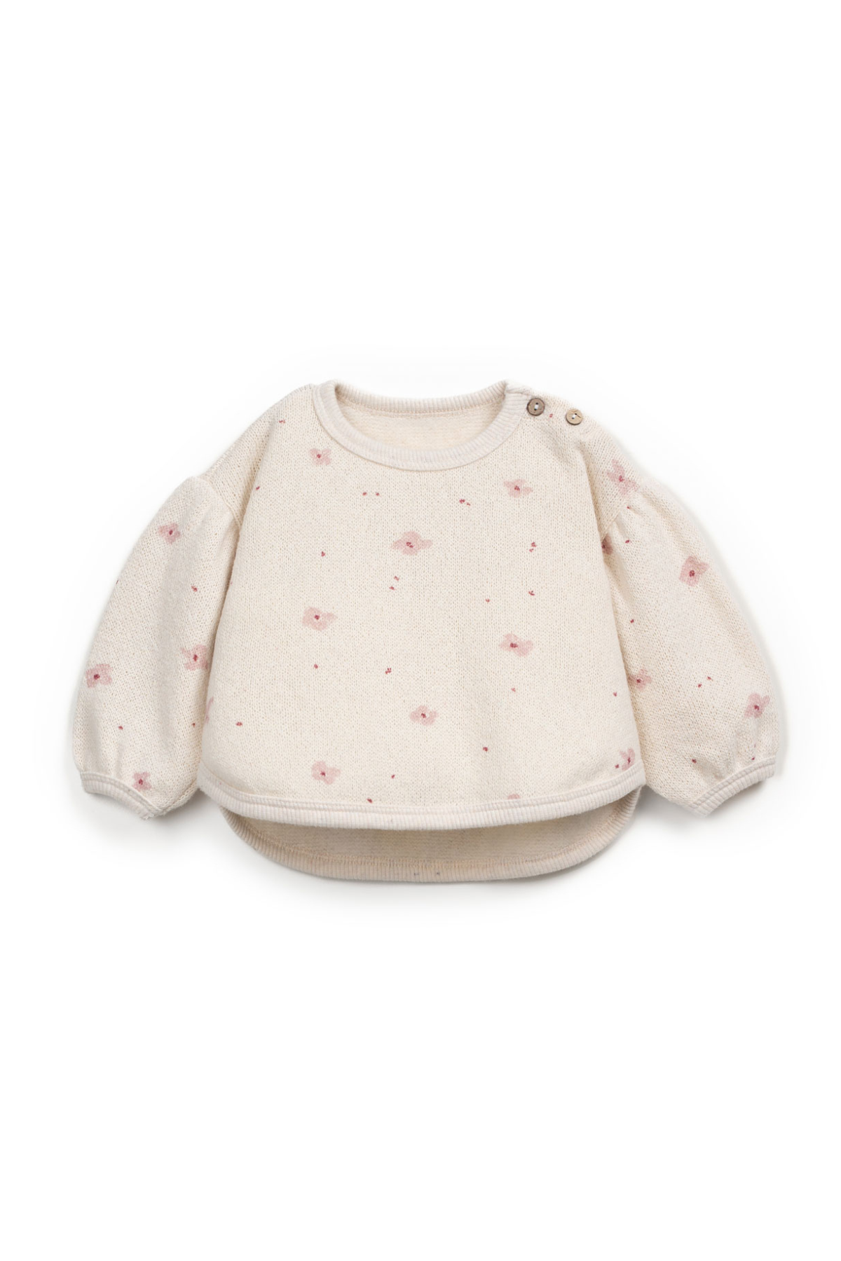 Sweatshirt mit Blumen-Print | Pencil