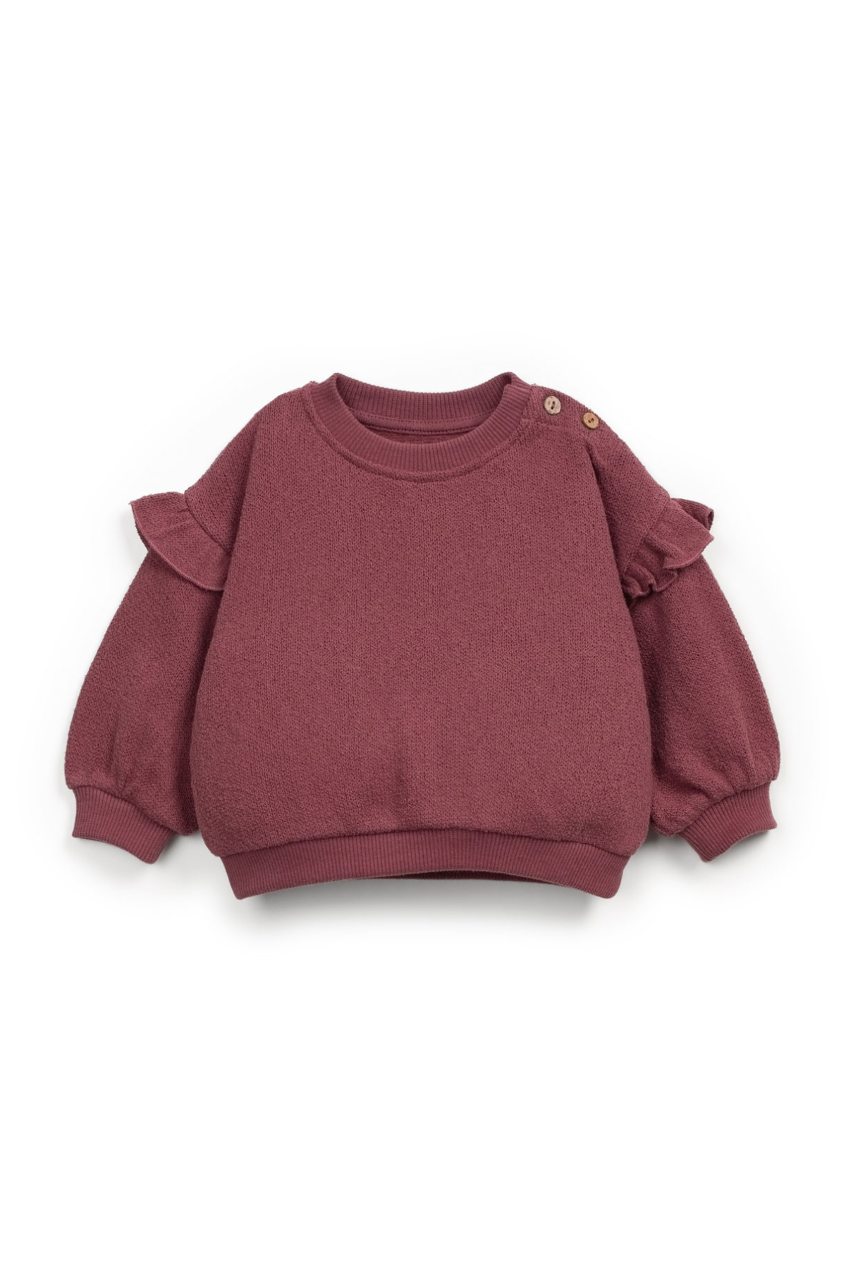 Sweatshirt mit Rüschen | Amora