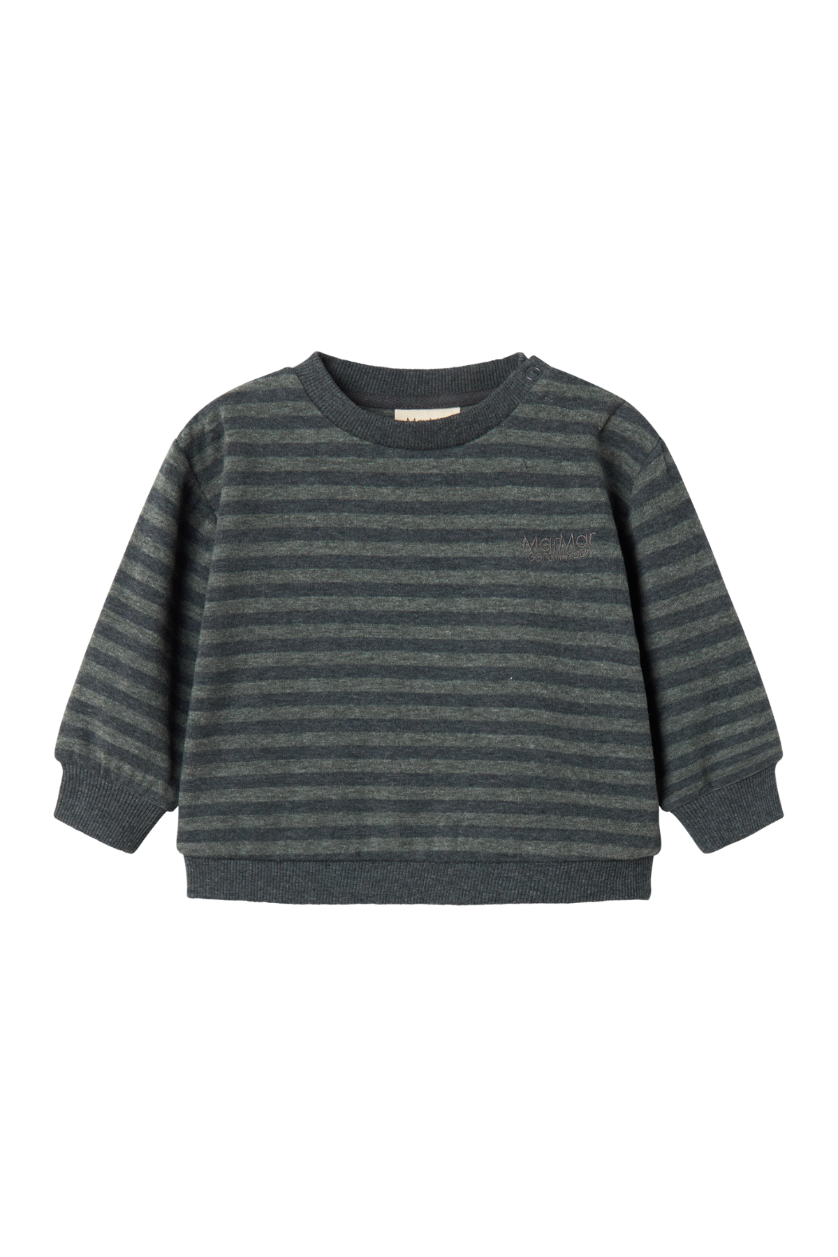 Baby Sweatshirt "Tammas B" | Forest Stripe