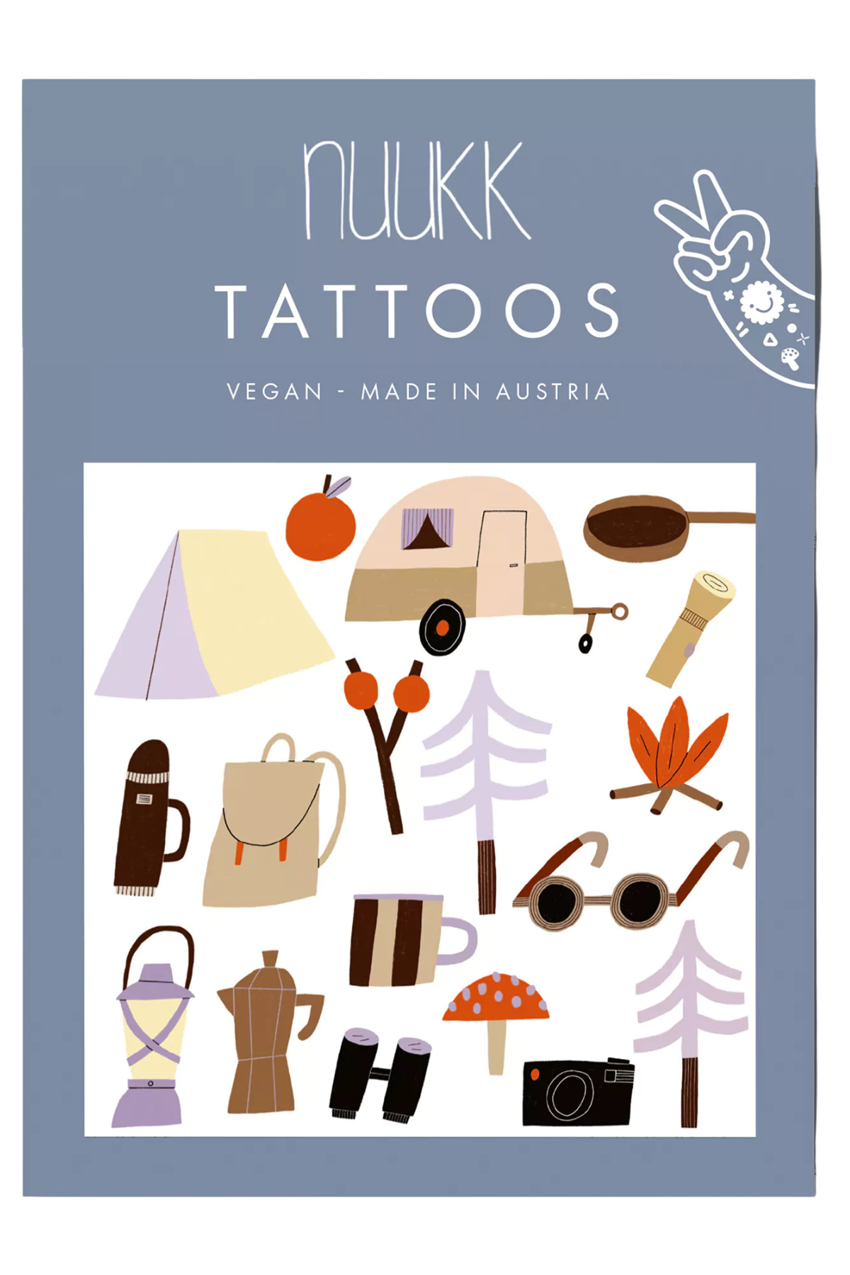 Vegane Tattoos "Outdoor"