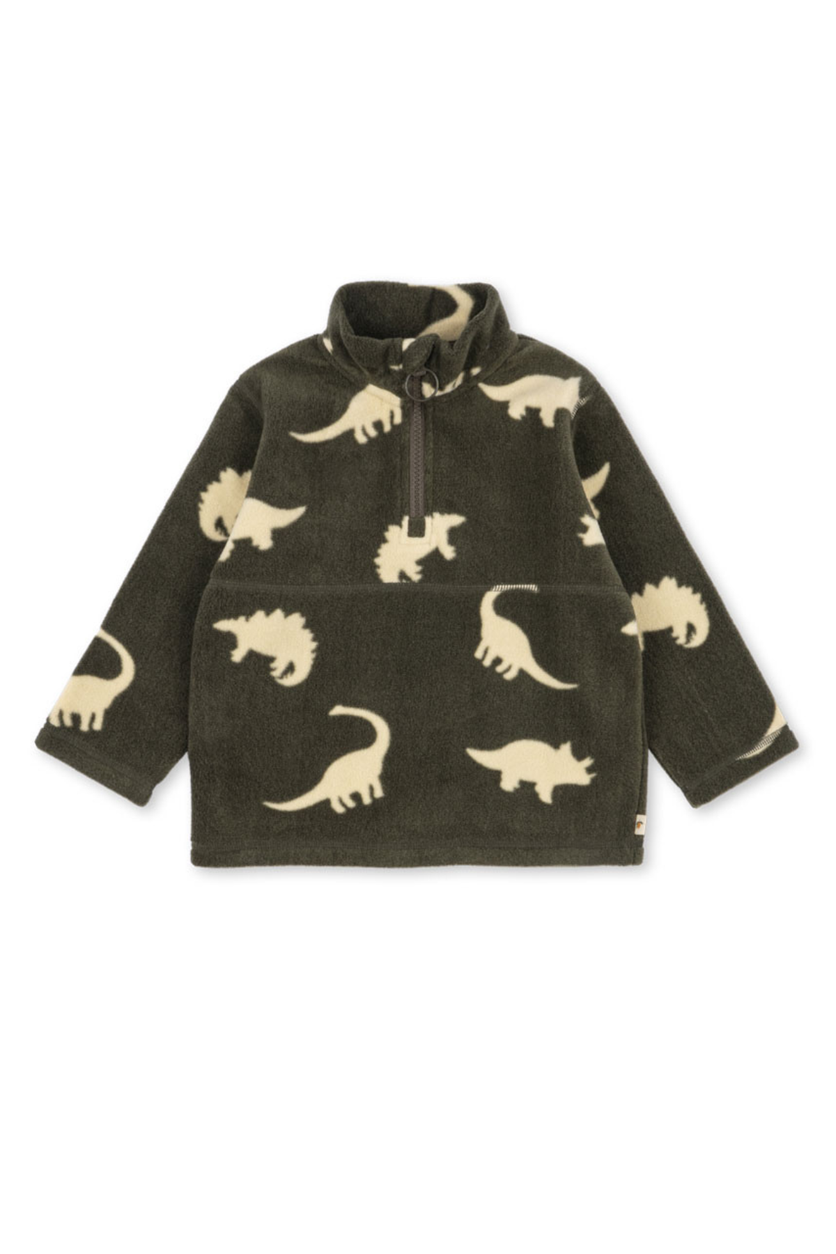 Fleece-Sweatshirt "Tavi" | Dino Silhouette
