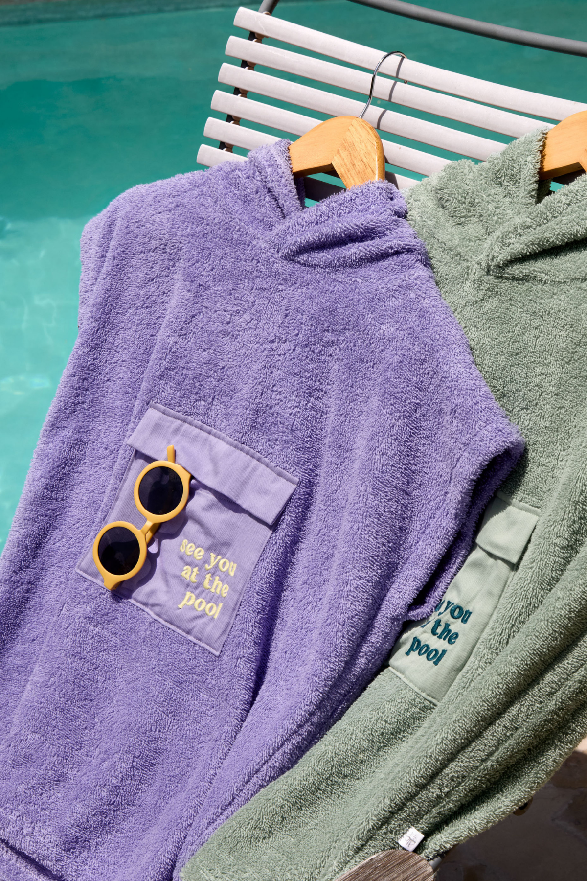 Surfponcho "Terry" | Green