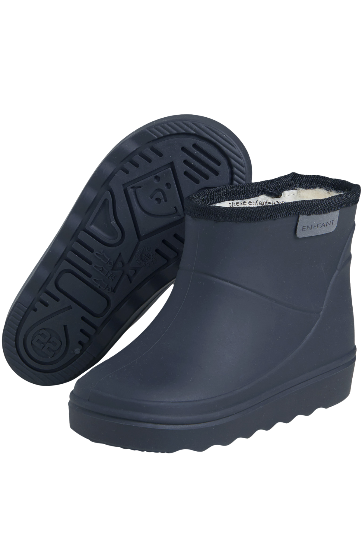 Kurze Gefütterte Gummistiefel | verschiedene Farben