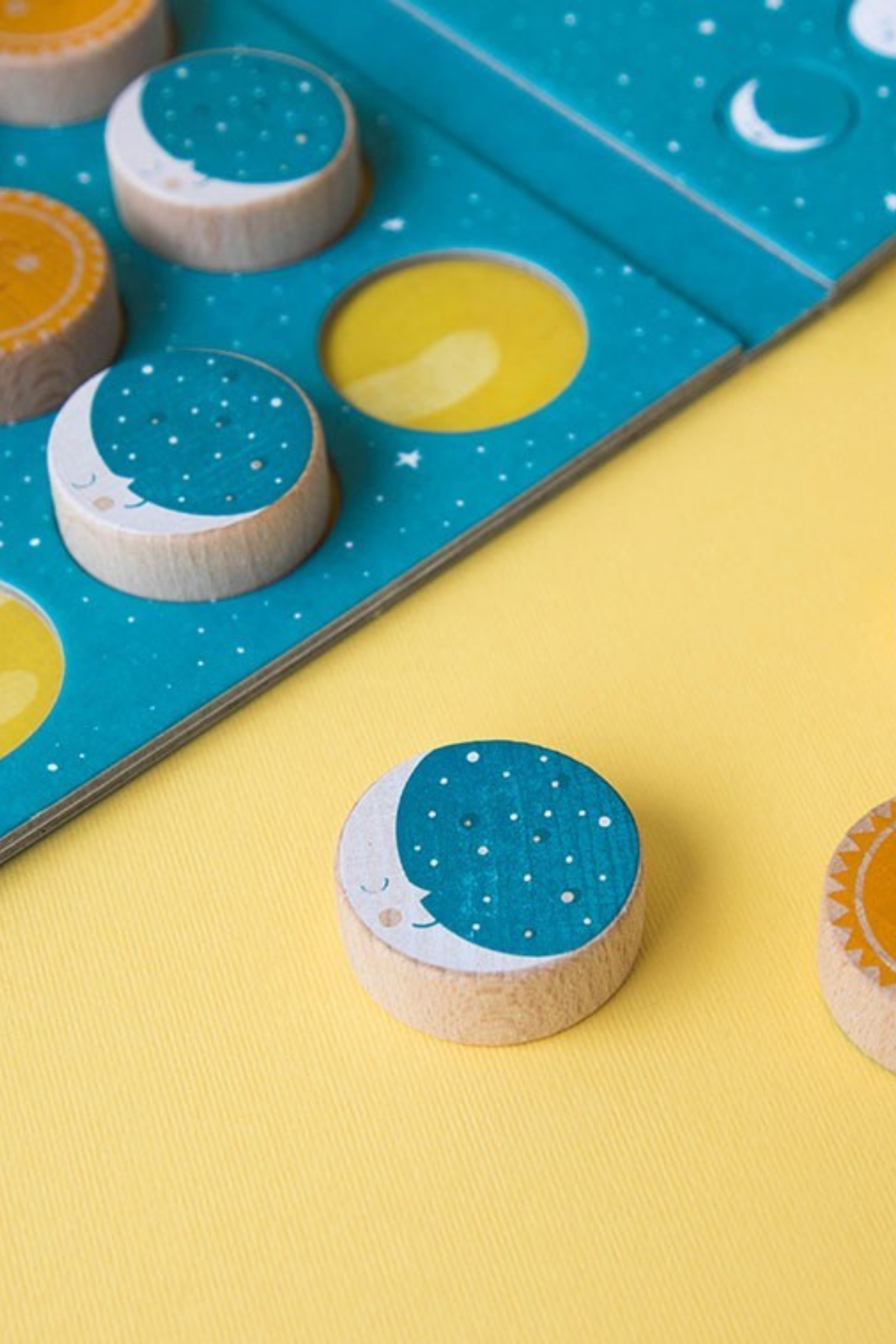 Tic Tac Toe Spiel "Sun & Moon" | ab 3 Jahren