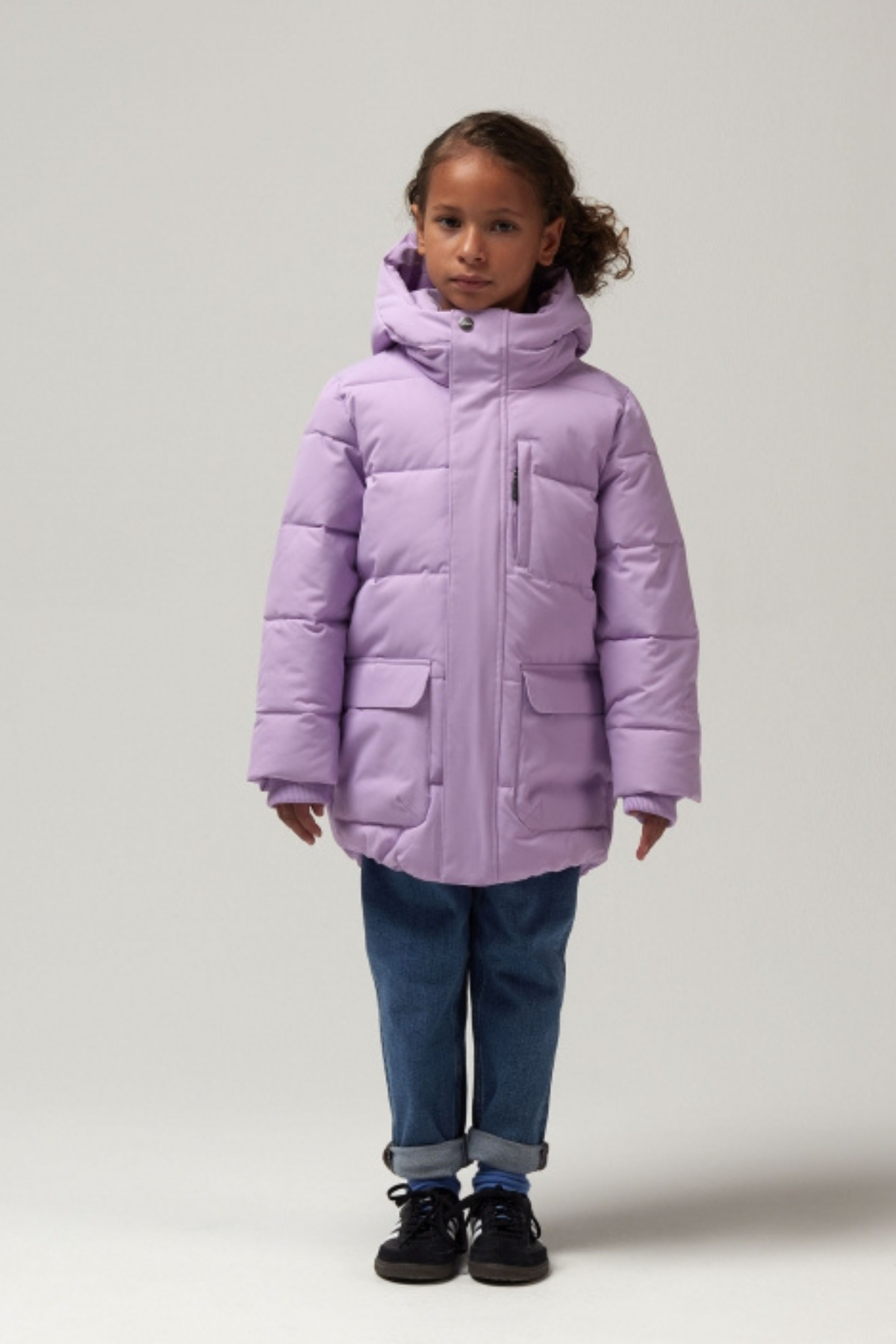 Wasserdichte Steppjacke "Tiger Eye" | crocus petal purple