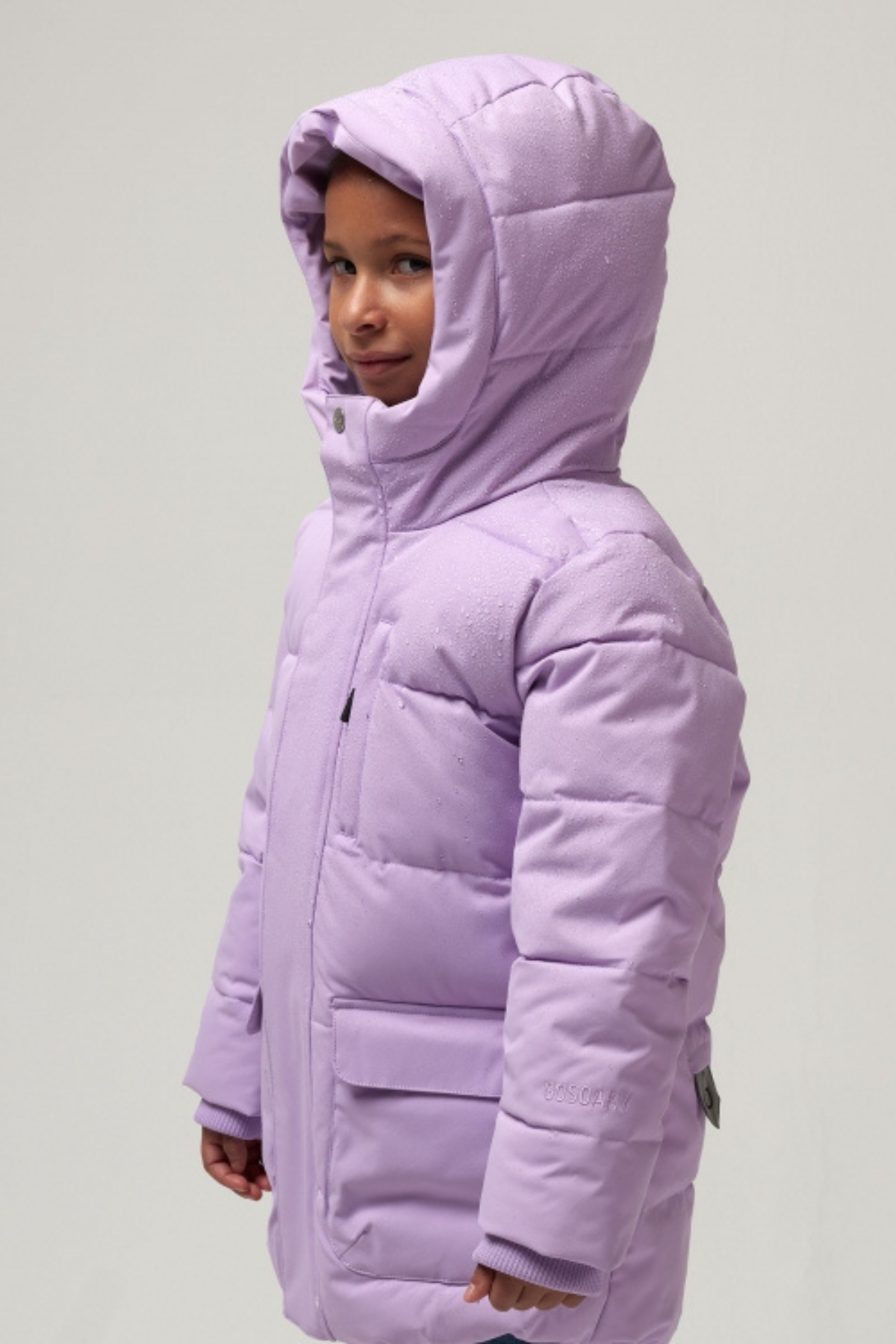 Wasserdichte Steppjacke "Tiger Eye" | crocus petal purple