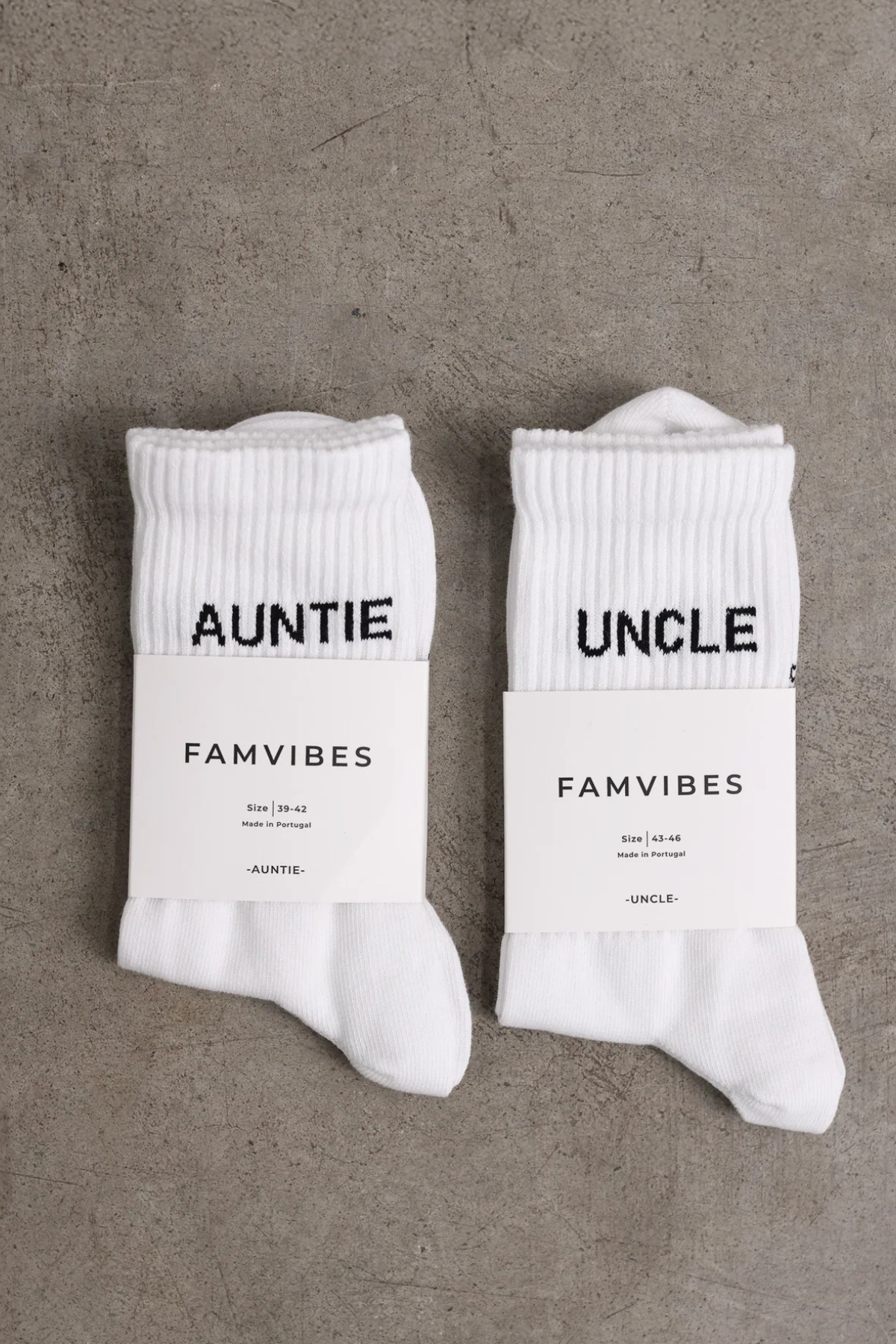 Socken "Uncle" | White