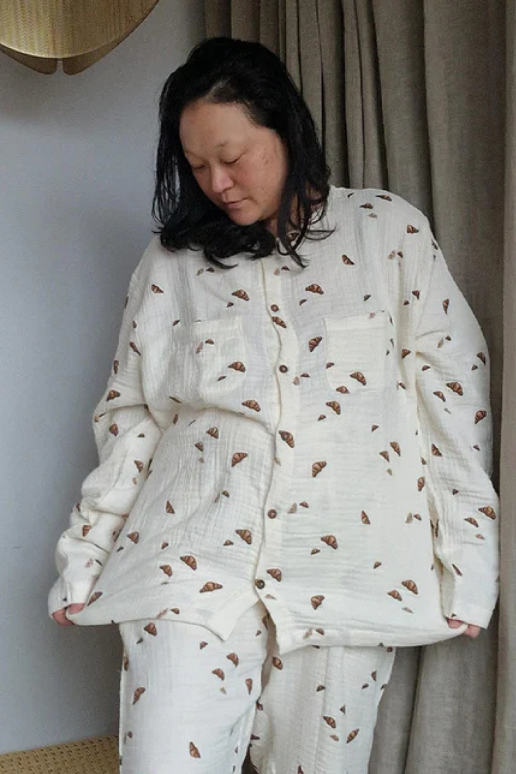 Adult Pyjama "Vibber" | Croissant Mini