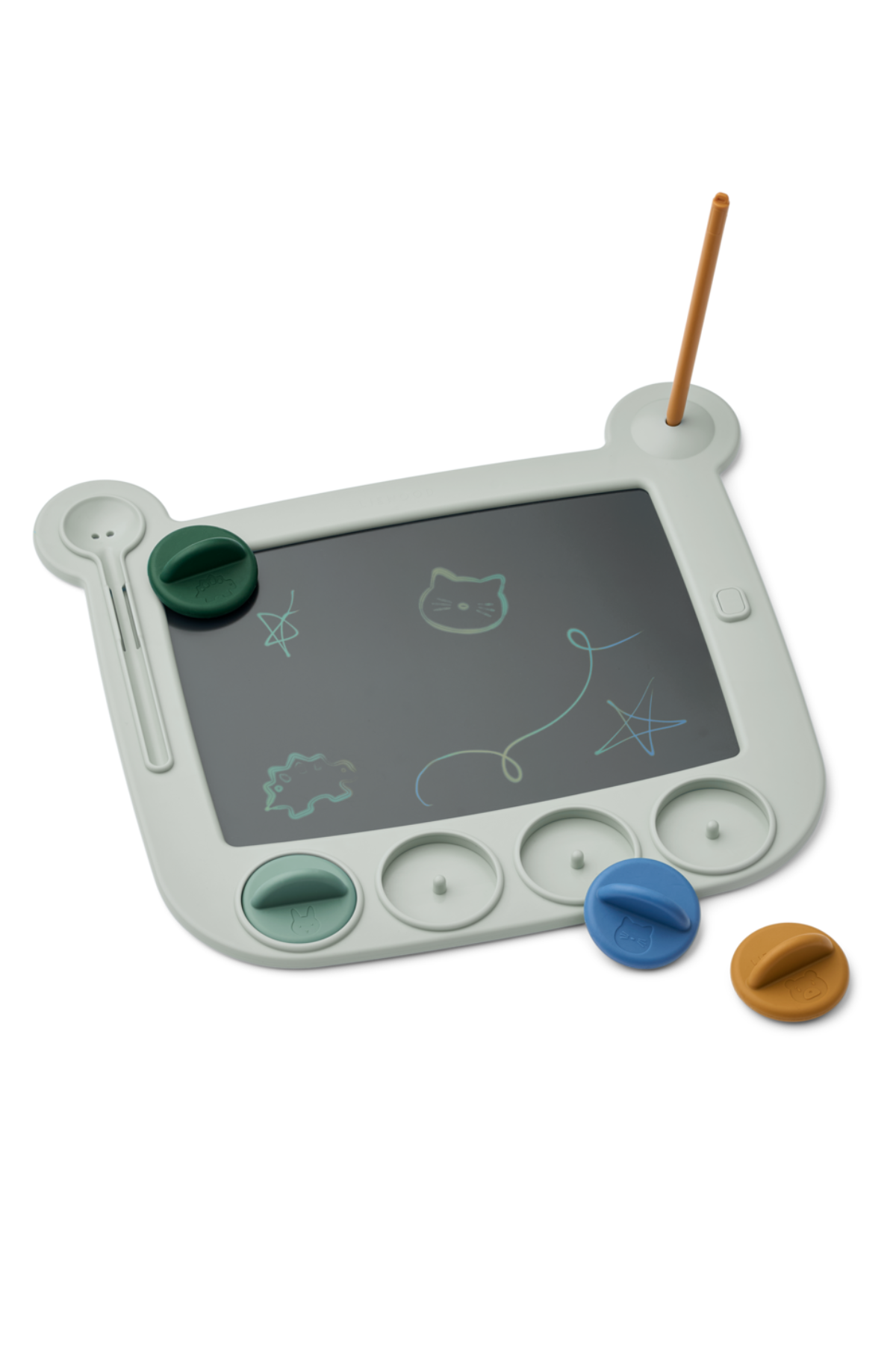 LCD-Zeichentafel "Venzora" mit Stempeln | verschiedene Farben