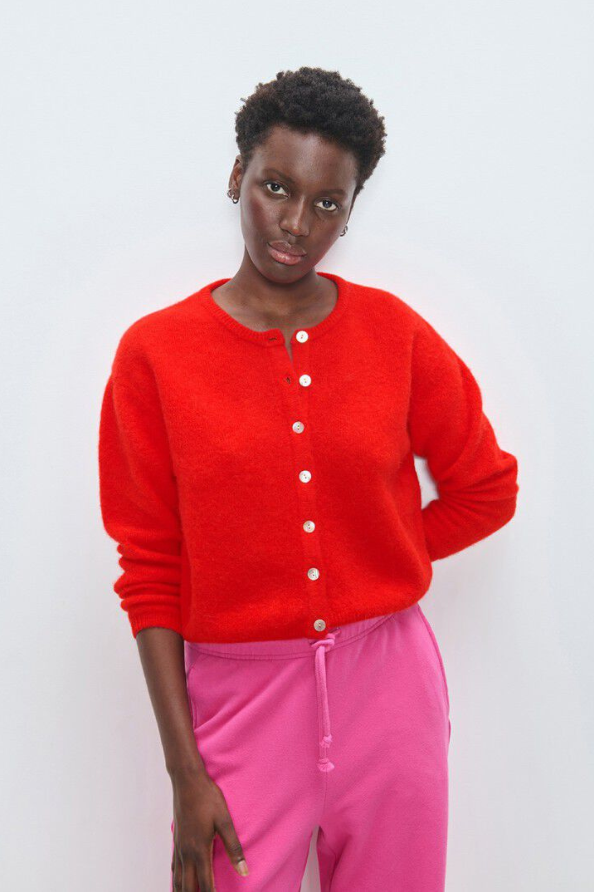 Cardigan „Vitow“ für Erwachsene aus Alpaka-Mix | verschiedene Farben