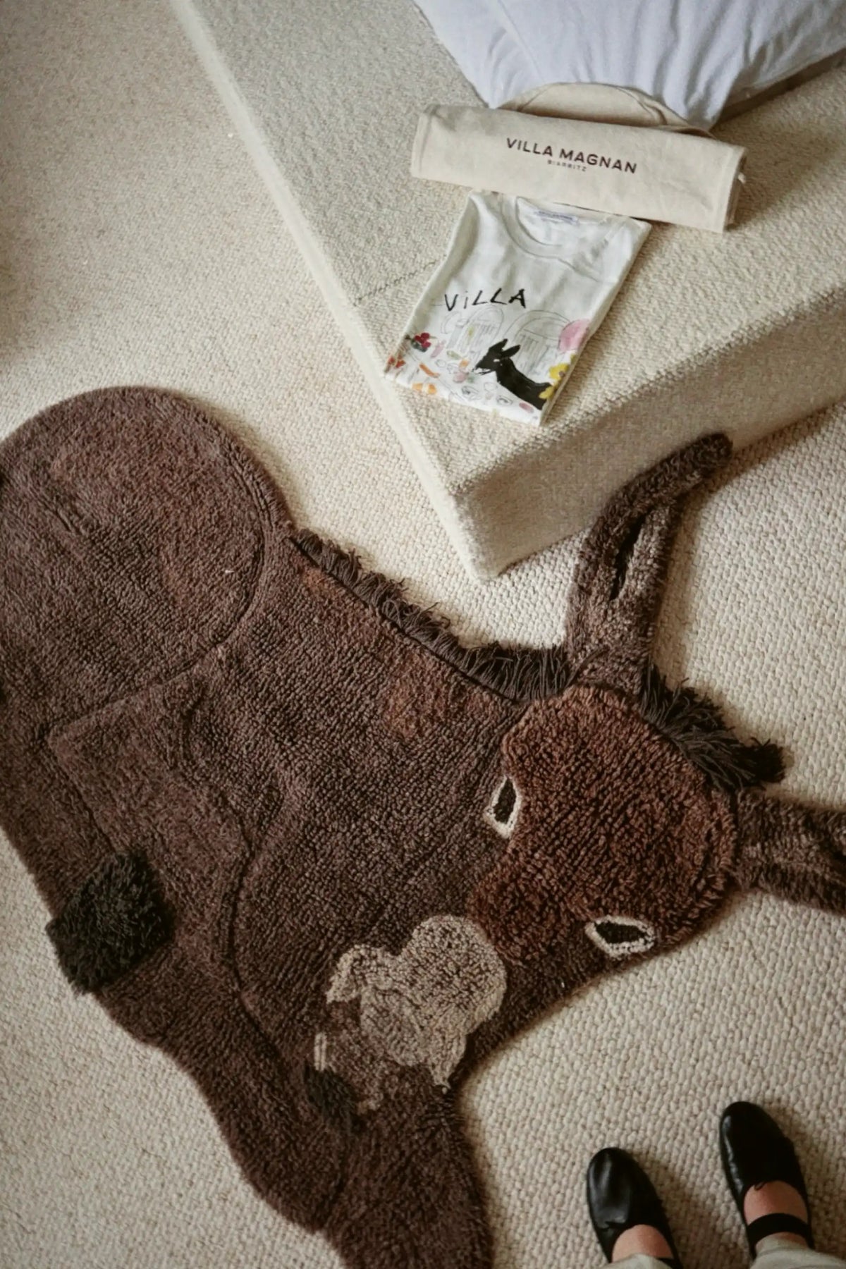 Woolable Teppich Hector the Donkey von Lorena Canals