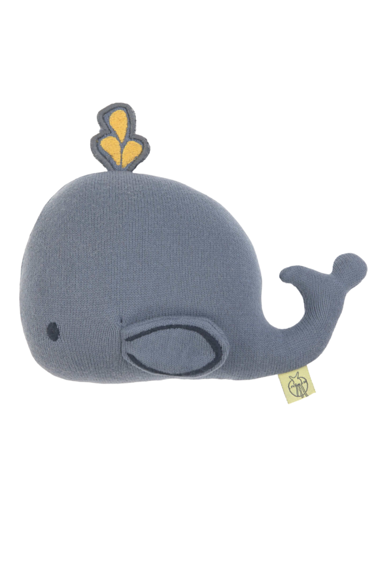 Kuscheltier mit Rassel & Knisterpapier | Little Water Whale